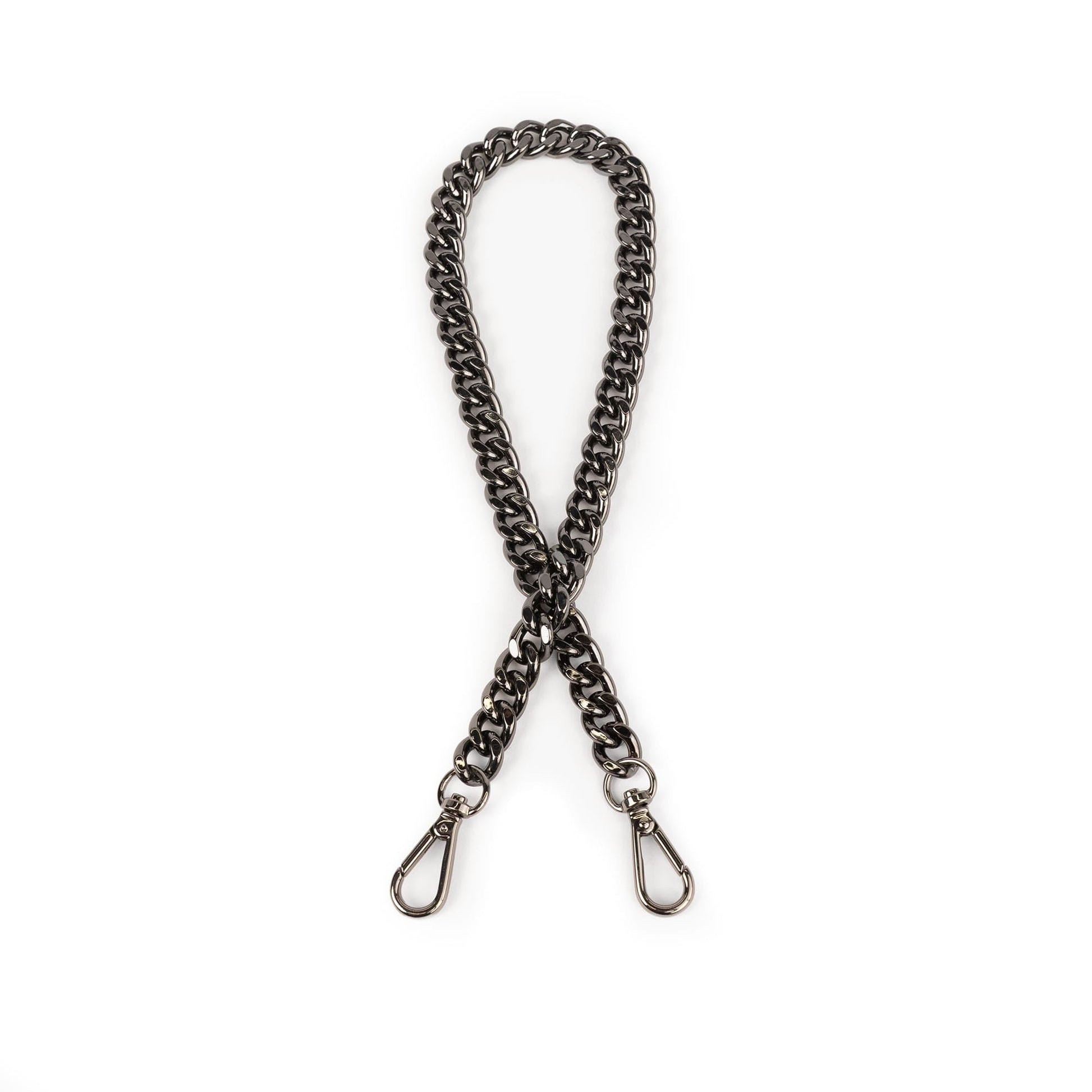 Railrun Short Metal Shoulder Strap - - 25524_Railrun_Gunmetal_Angle_01_d4143a38-fff7-42f1-b6fe-cf11b513d7bb