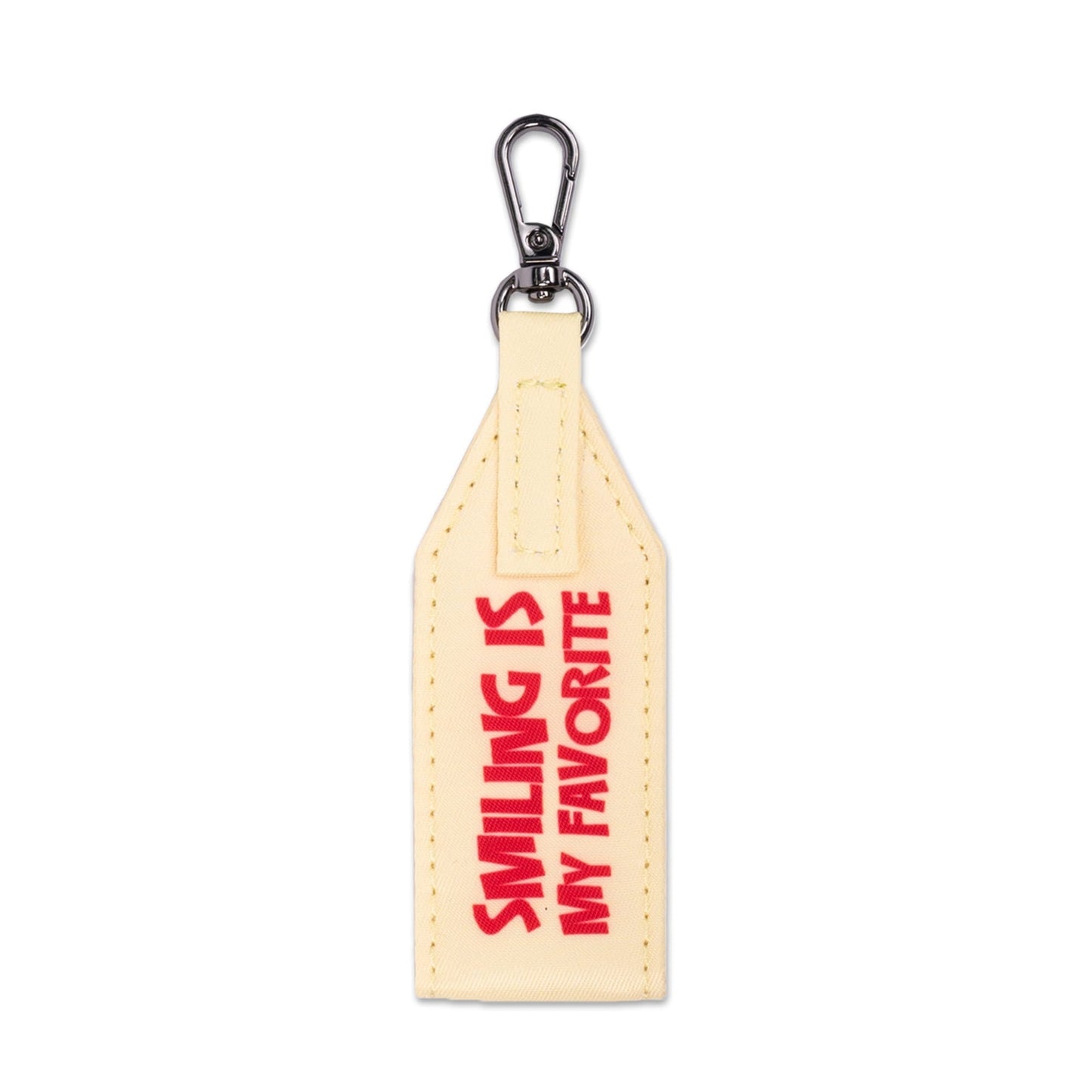 Elf x Lug Oversized Puller with Clasp - SMILING IS MY FAVORITE - 25708_OversizedPuller_Elf_Smiling_Angle_01