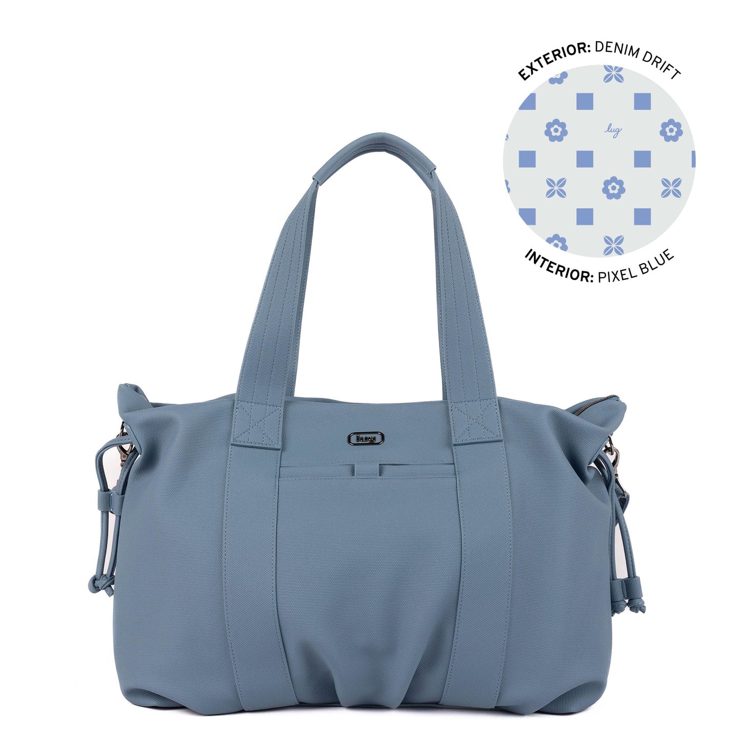 Piper Matte Luxe VL Hobo Tote Bag - DENIM DRIFT - 25749_PiperML_DenimDrift_Angle_01