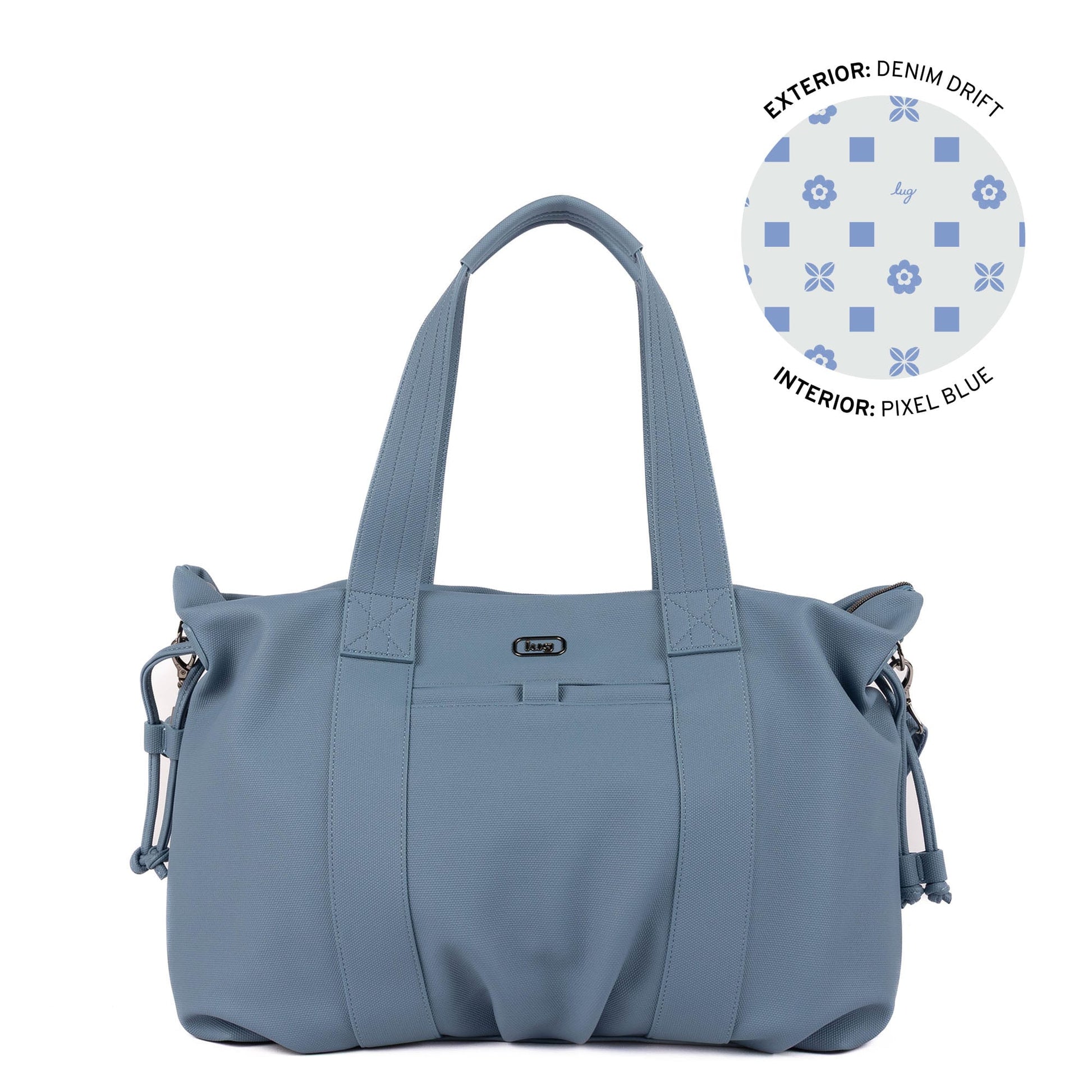 Piper Matte Luxe VL Hobo Tote Bag - DENIM DRIFT - 25749_PiperML_DenimDrift_Angle_01