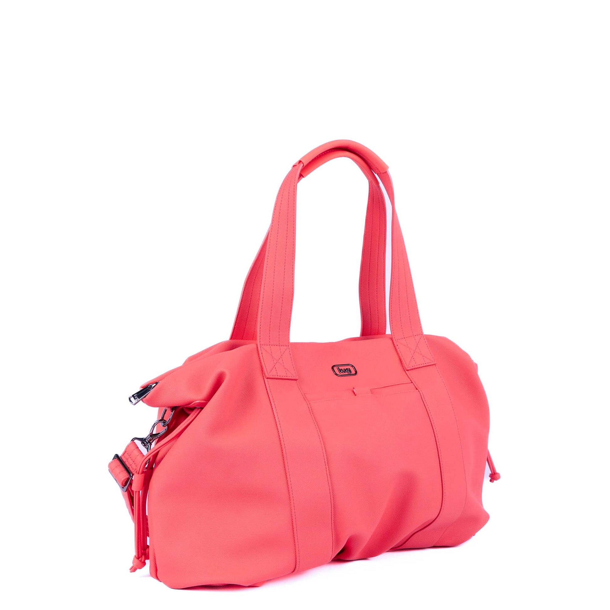 Piper Matte Luxe VL Hobo Tote Bag - PINK GRAPEFRUIT - 25750_PiperML_PinkGrapefruit_Angle_02