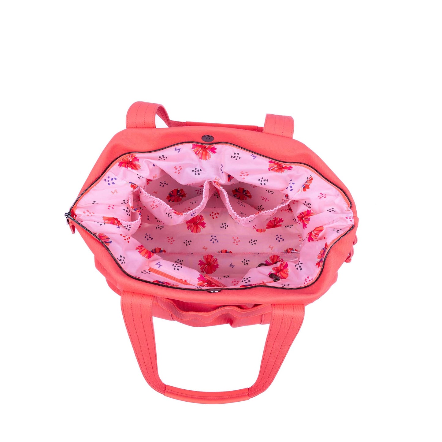 Piper Matte Luxe VL Hobo Tote Bag - PINK GRAPEFRUIT - 25750_PiperML_PinkGrapefruit_Angle_05