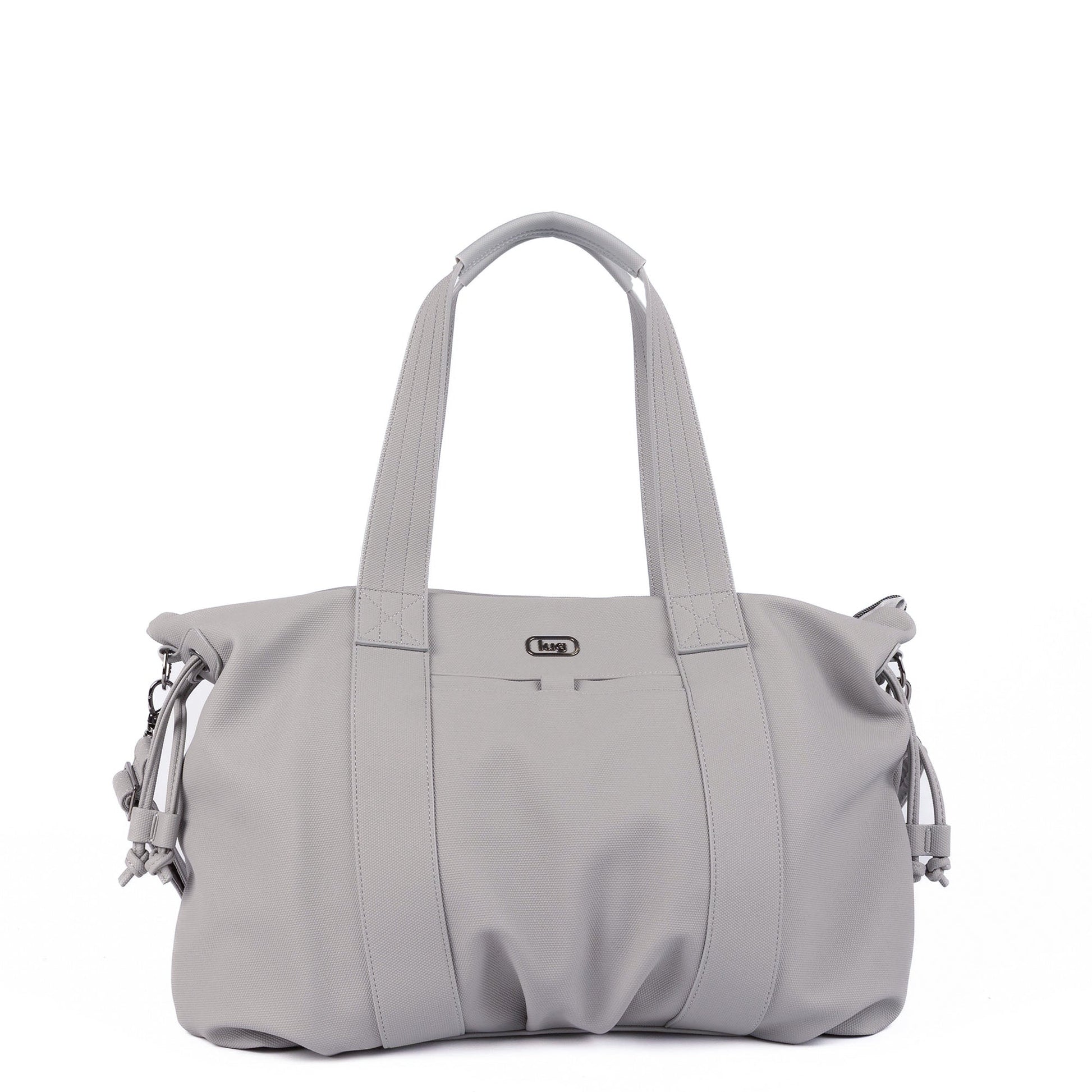 Piper Matte Luxe VL Hobo Tote Bag - CLOUD GREY - 25752_PiperML_CloudGrey_Angle_01