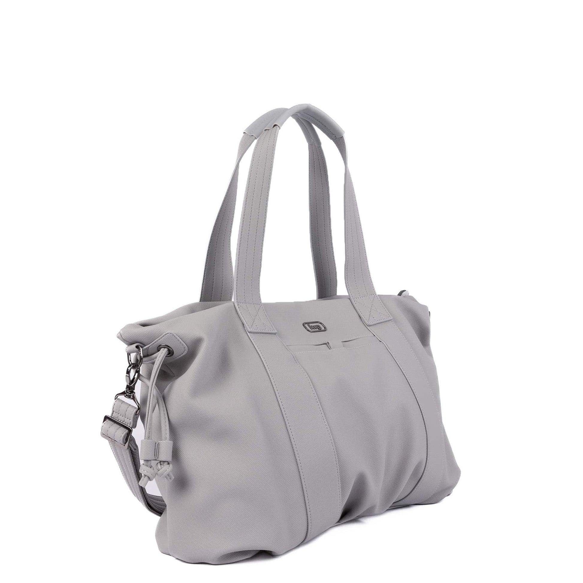 Piper Matte Luxe VL Hobo Tote Bag - CLOUD GREY - 25752_PiperML_CloudGrey_Angle_02