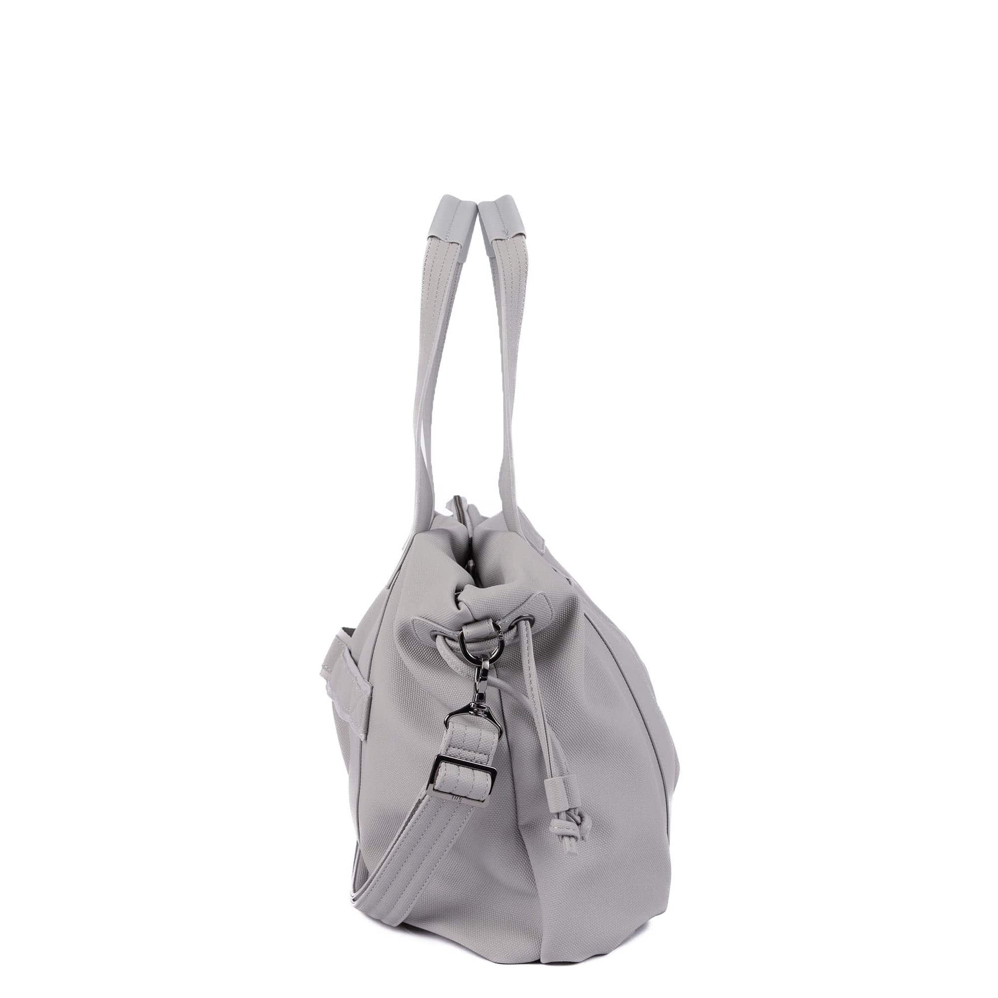 Piper Matte Luxe VL Hobo Tote Bag - CLOUD GREY - 25752_PiperML_CloudGrey_Angle_03