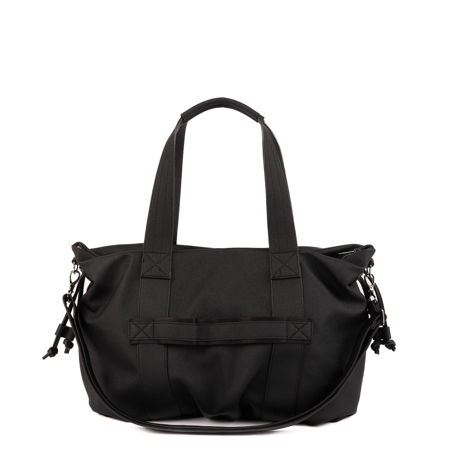 Piper Matte Luxe VL Hobo Tote Bag - BLACK - 25753_PiperML_Black_Angle_04
