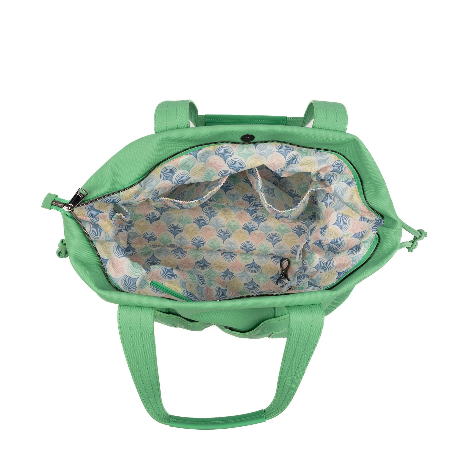 Piper Matte Luxe VL Hobo Tote Bag - SPEARMINT GREEN - 25755_PiperML_SpearmintGreen_Angle_05