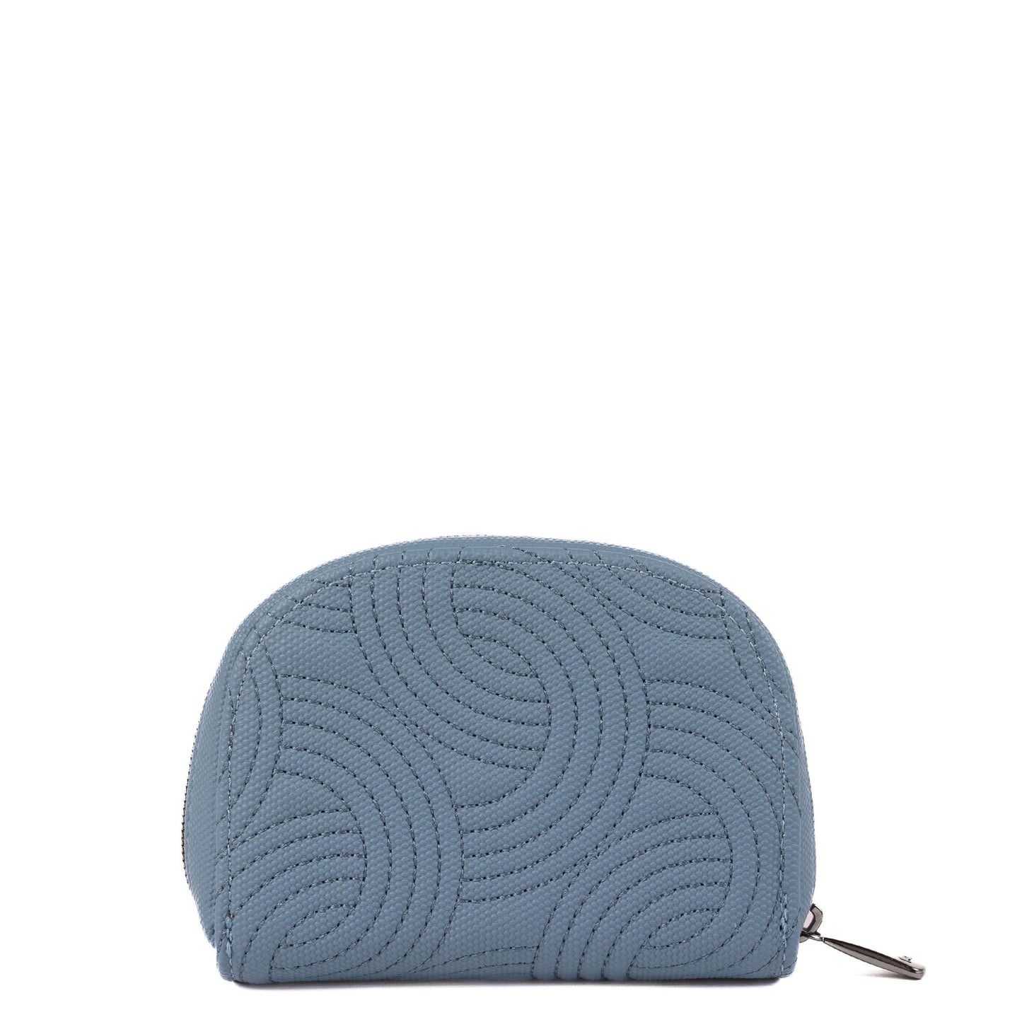 Kolo Mini Jewelry Matte Luxe VL Pouch with Charm Bar - DENIM DRIFT - 25811_KoloML_DenimDrift_Angle_04