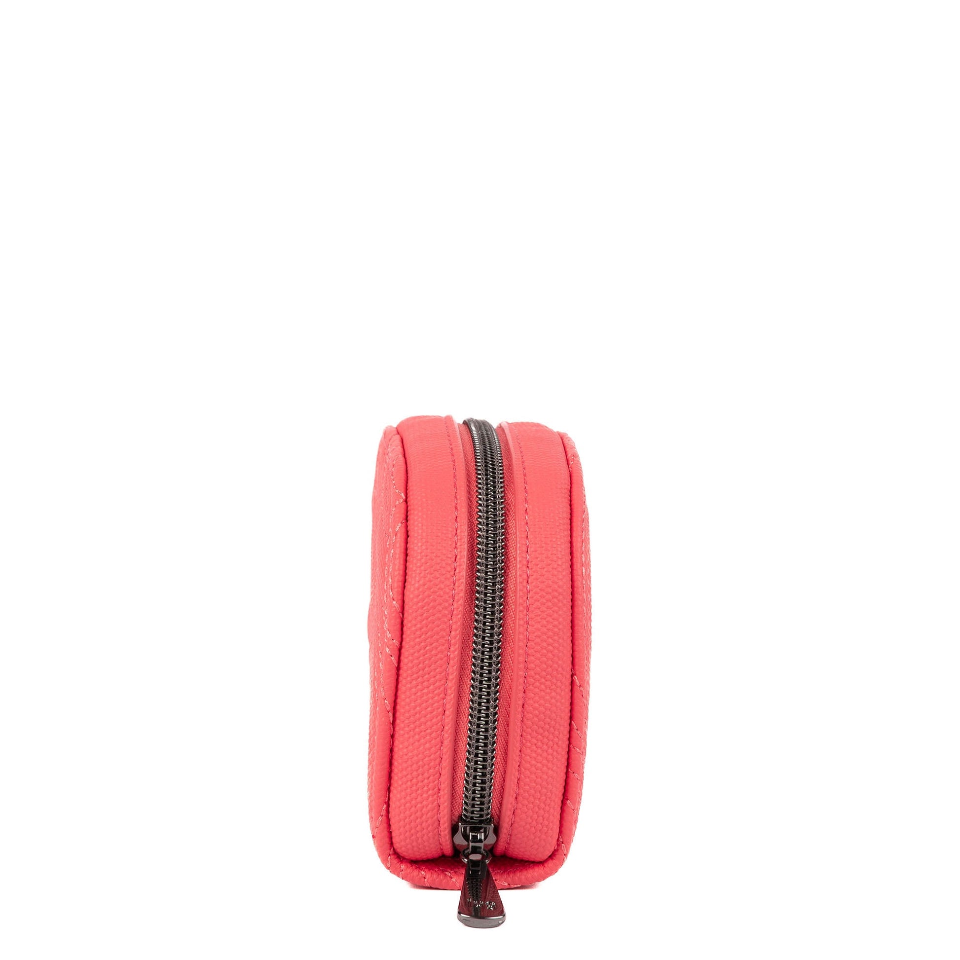 Kolo Mini Jewelry Matte Luxe VL Pouch with Charm Bar - PINK GRAPEFRUIT - 25812_KoloML_PinkGrapefruit_Angle_03