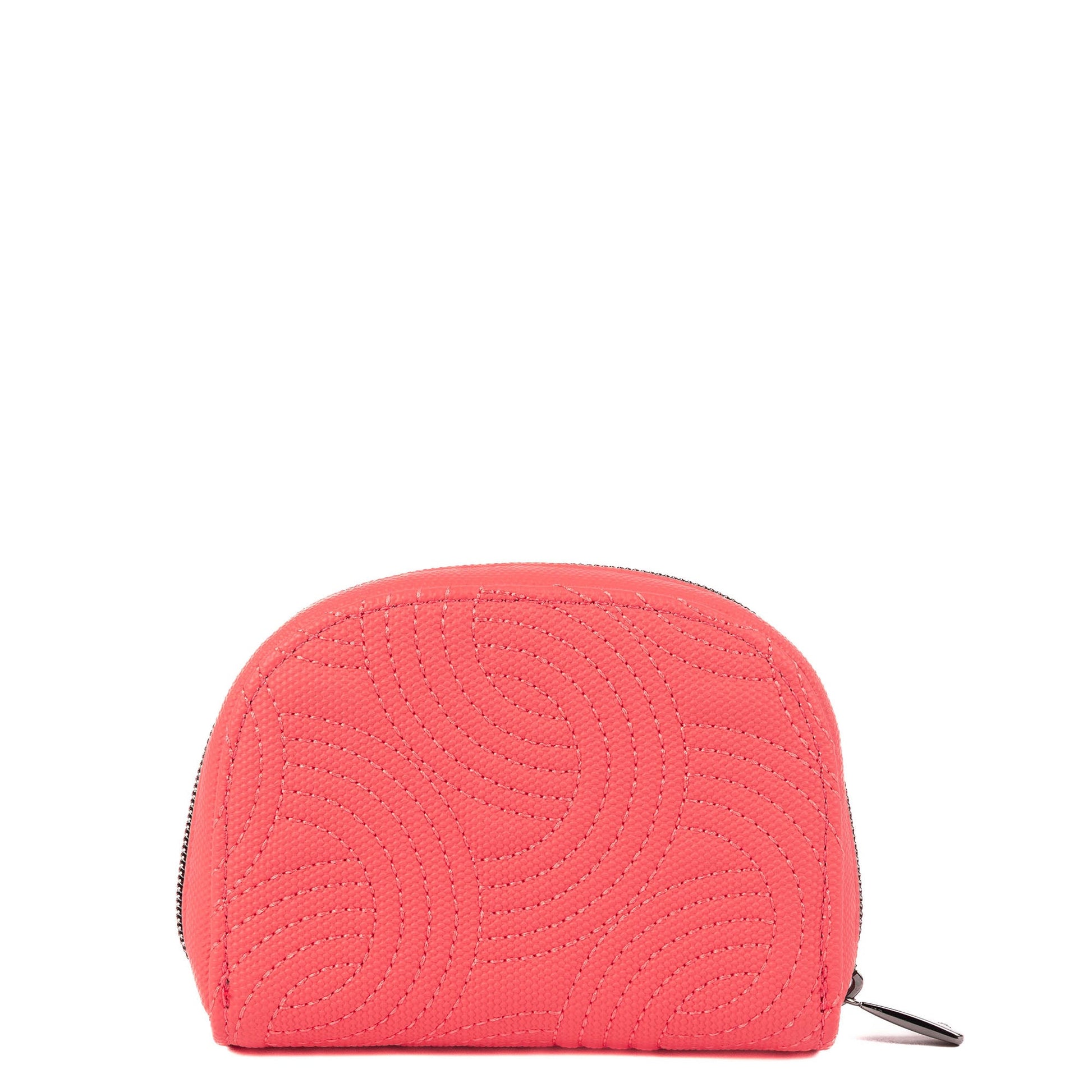 Kolo Mini Jewelry Matte Luxe VL Pouch with Charm Bar - PINK GRAPEFRUIT - 25812_KoloML_PinkGrapefruit_Angle_04