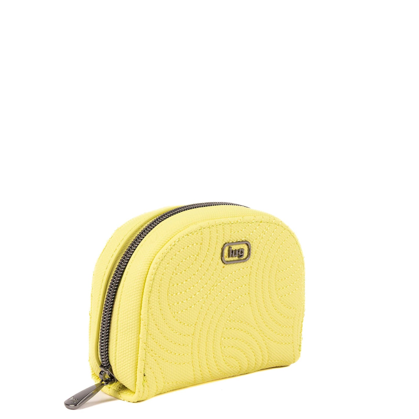 Kolo Mini Jewelry Matte Luxe VL Pouch with Charm Bar - BUTTERCUP YELLOW - 25813_KoloML_ButtercupYellow_Angle_02