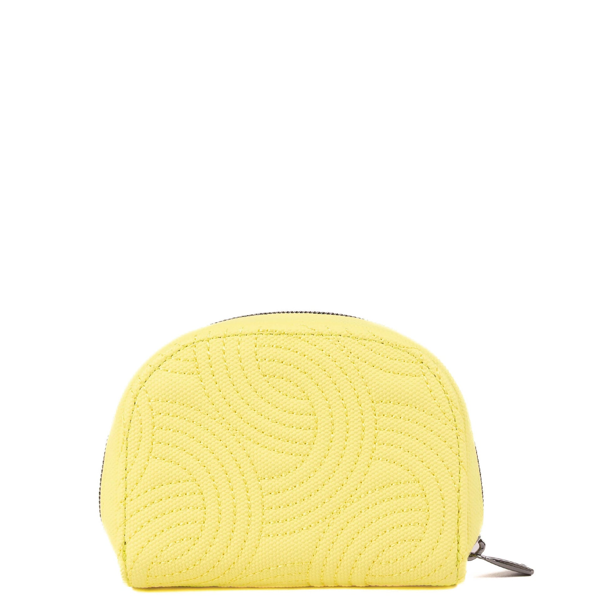 Kolo Mini Jewelry Matte Luxe VL Pouch with Charm Bar - BUTTERCUP YELLOW - 25813_KoloML_ButtercupYellow_Angle_04