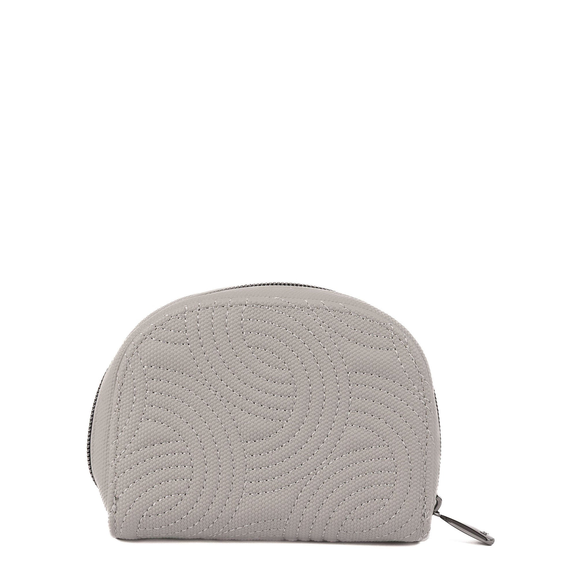 Kolo Mini Jewelry Matte Luxe VL Pouch with Charm Bar - CLOUD GREY - 25814_KoloML_CloudGrey_Angle_04