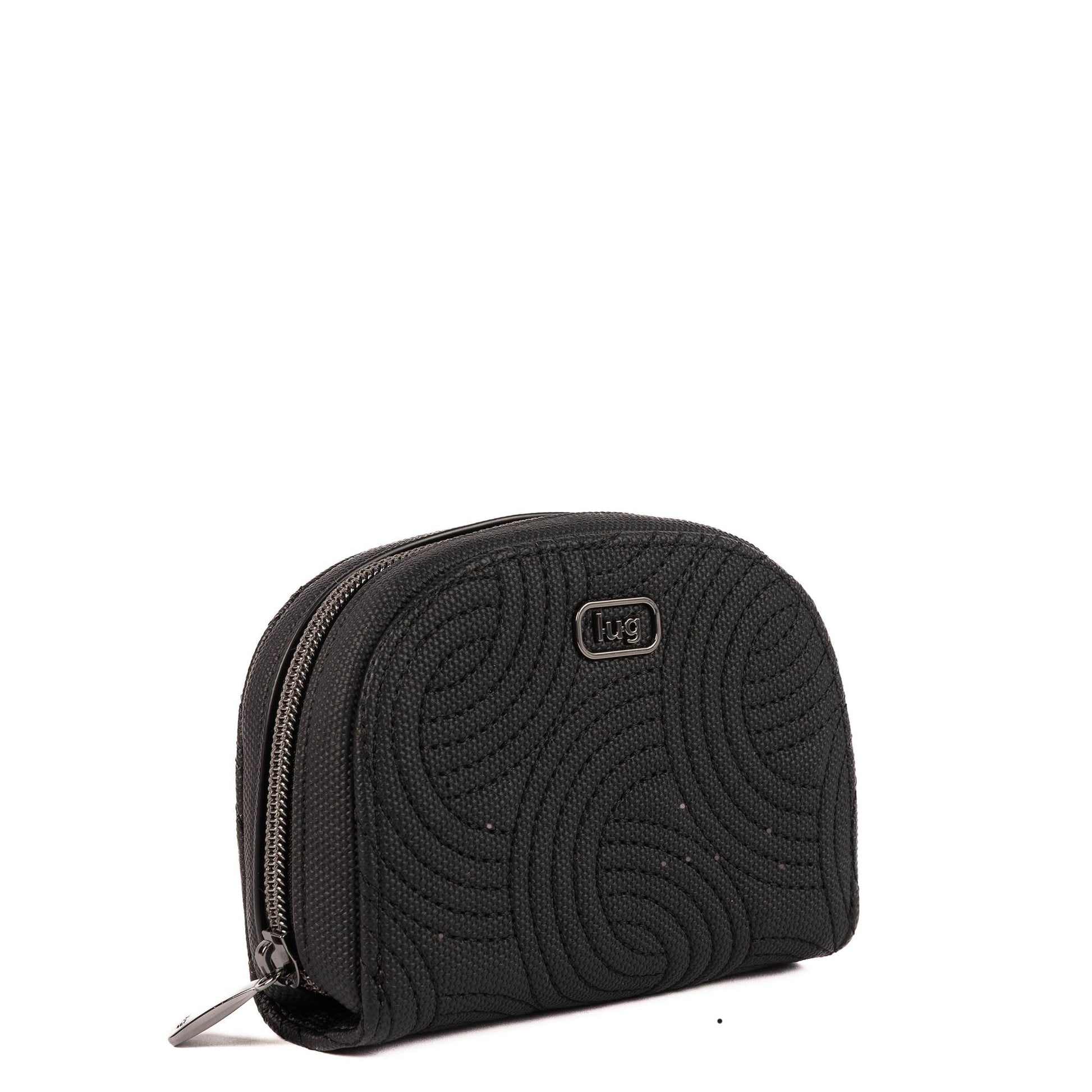 Kolo Mini Jewelry Matte Luxe VL Pouch with Charm Bar - BLACK 2 - 25815_KoloML_Black_Angle_02