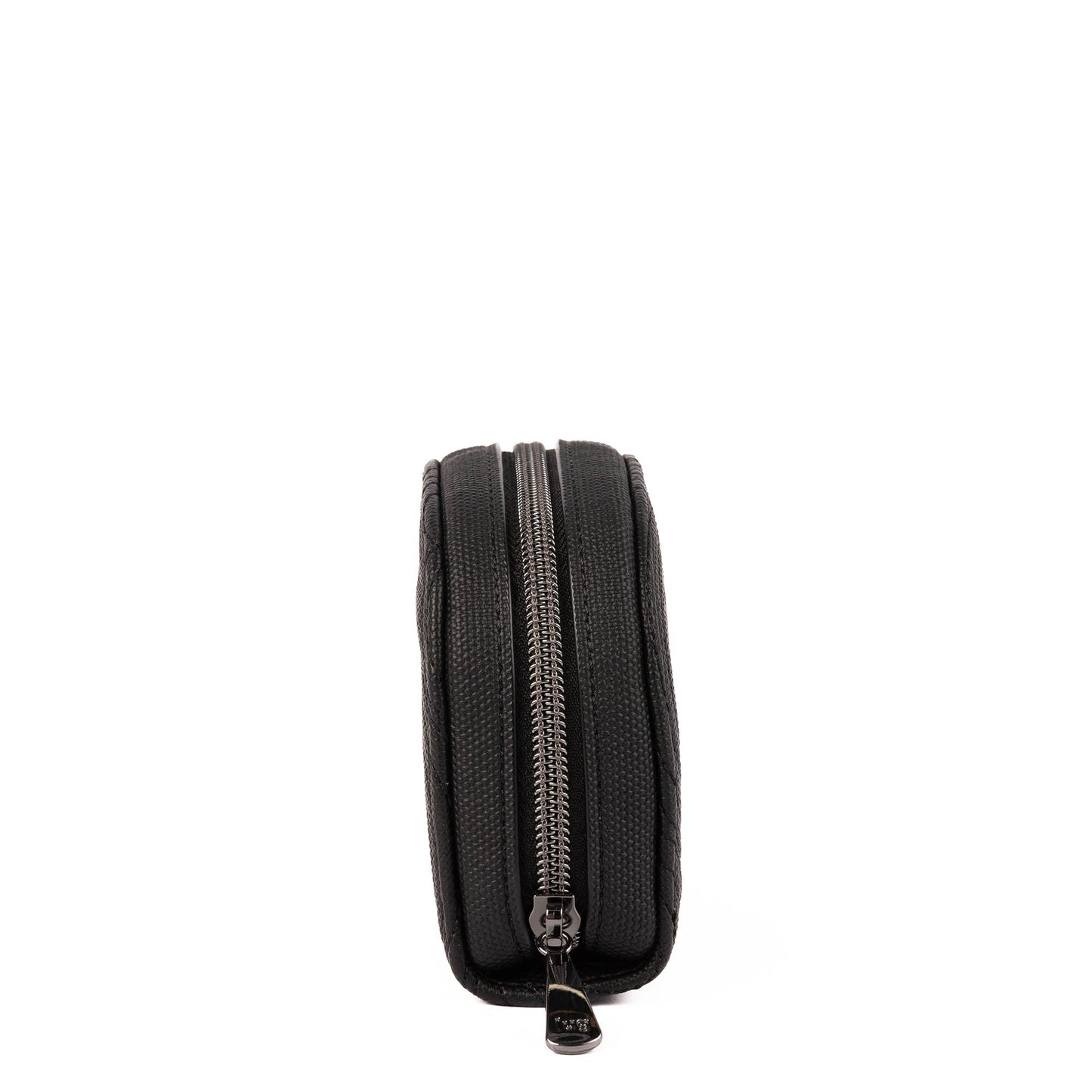 Kolo Mini Jewelry Matte Luxe VL Pouch with Charm Bar - BLACK 2 - 25815_KoloML_Black_Angle_03
