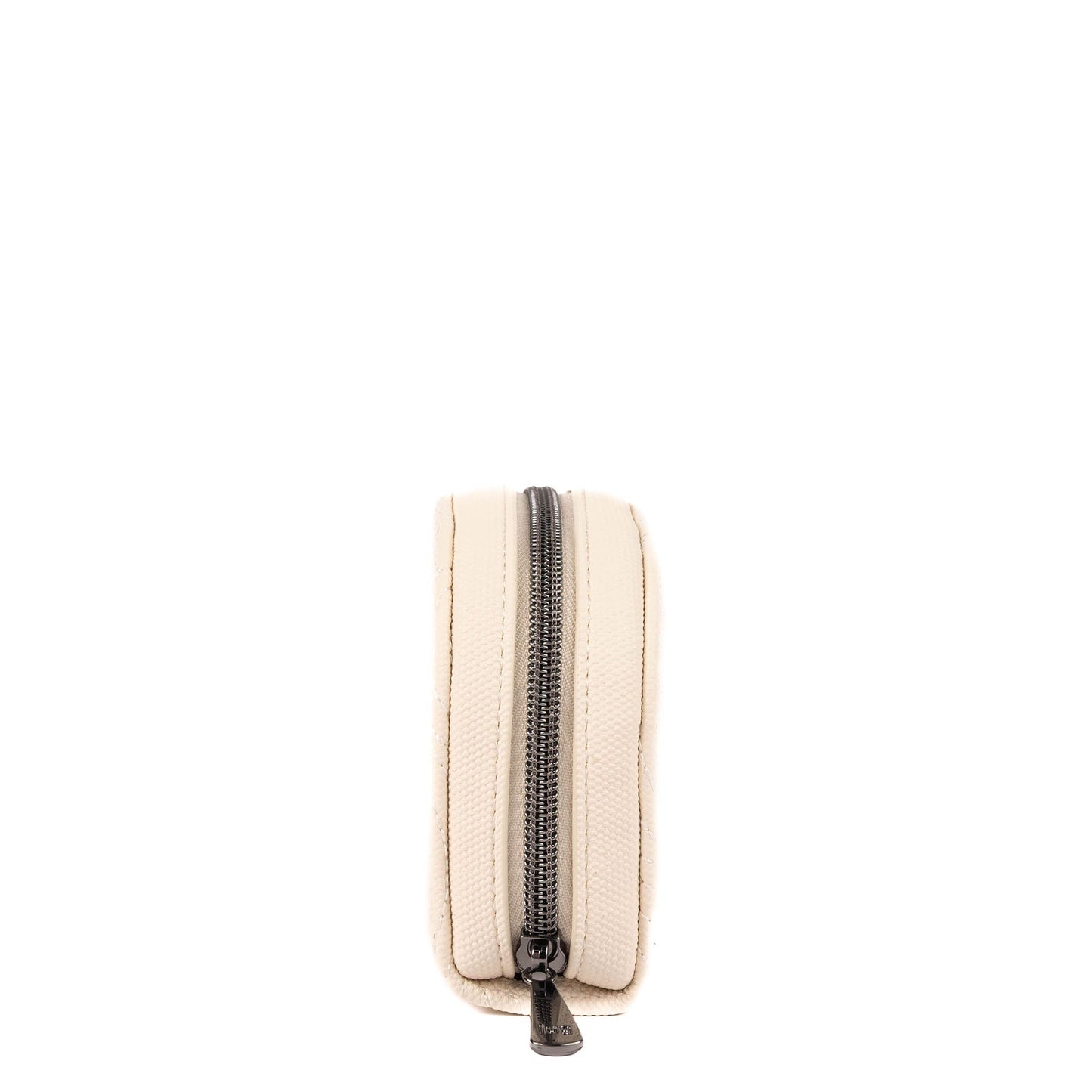 Kolo Mini Jewelry Matte Luxe VL Pouch with Charm Bar - MACADAMIA - 25816_KoloML_Macadamia_Angle_03