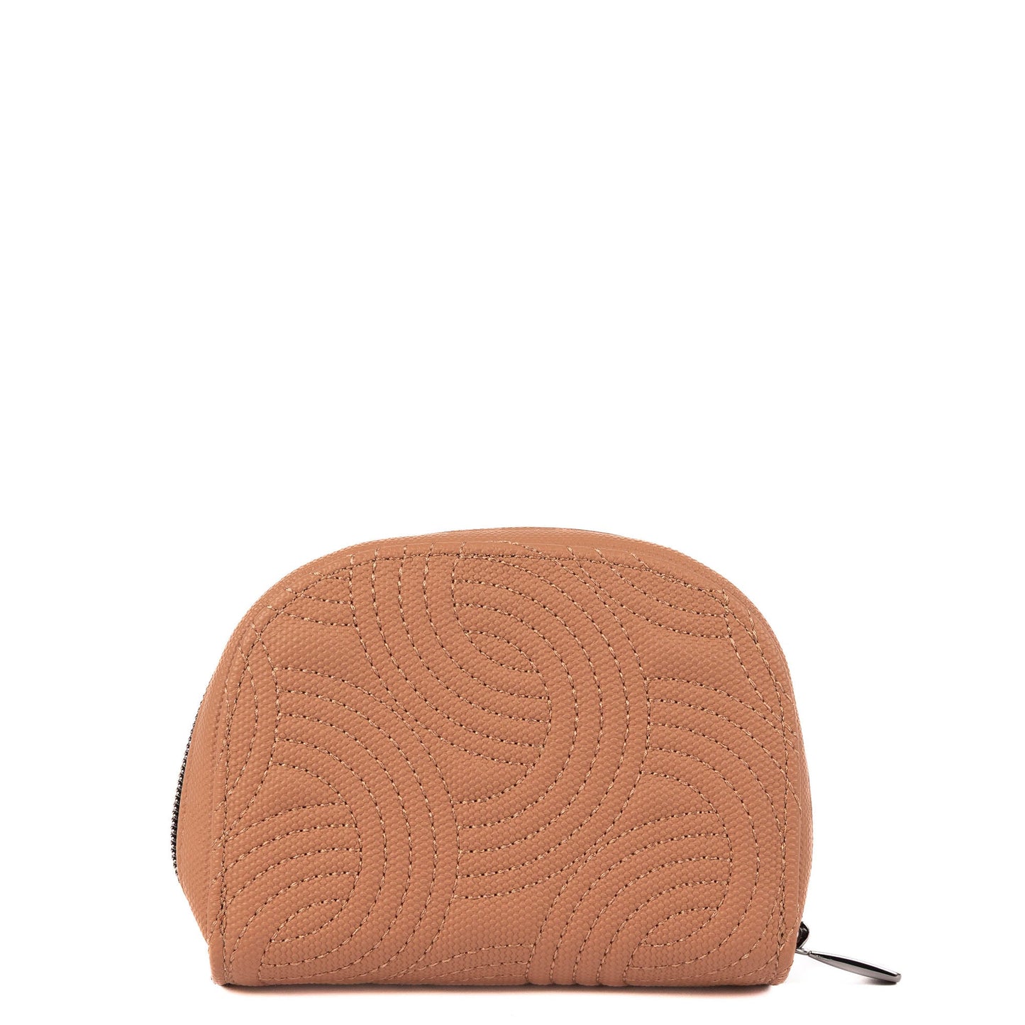 Kolo Mini Jewelry Matte Luxe VL Pouch with Charm Bar - CHAI LATTE - 25818_KoloML_ChaiLatte_Angle_04