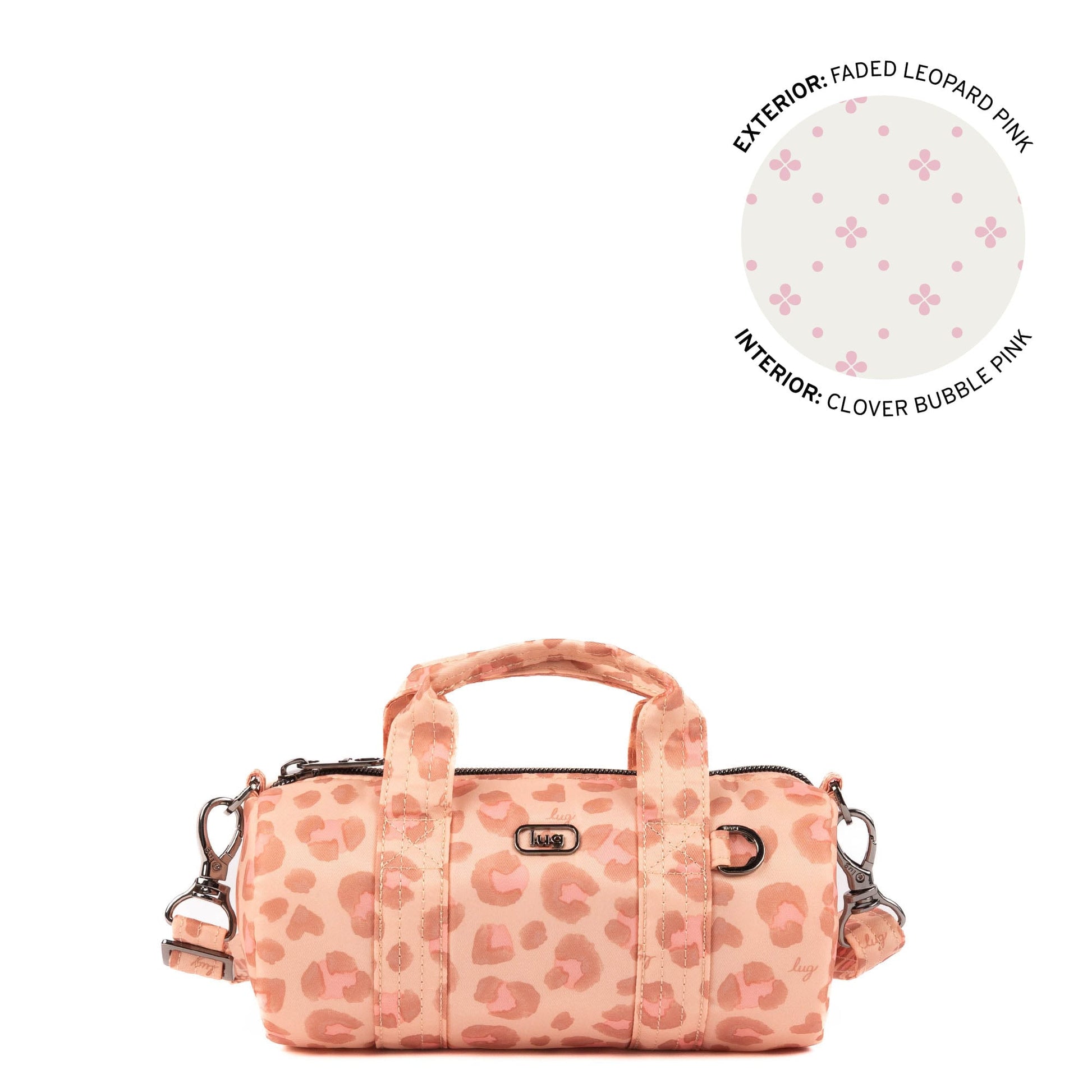 Rallycar Mini Crossbody Bag - FADED LEOPARD PINK - 25825_Rallycar_FadedLeopardPink_Angle_01