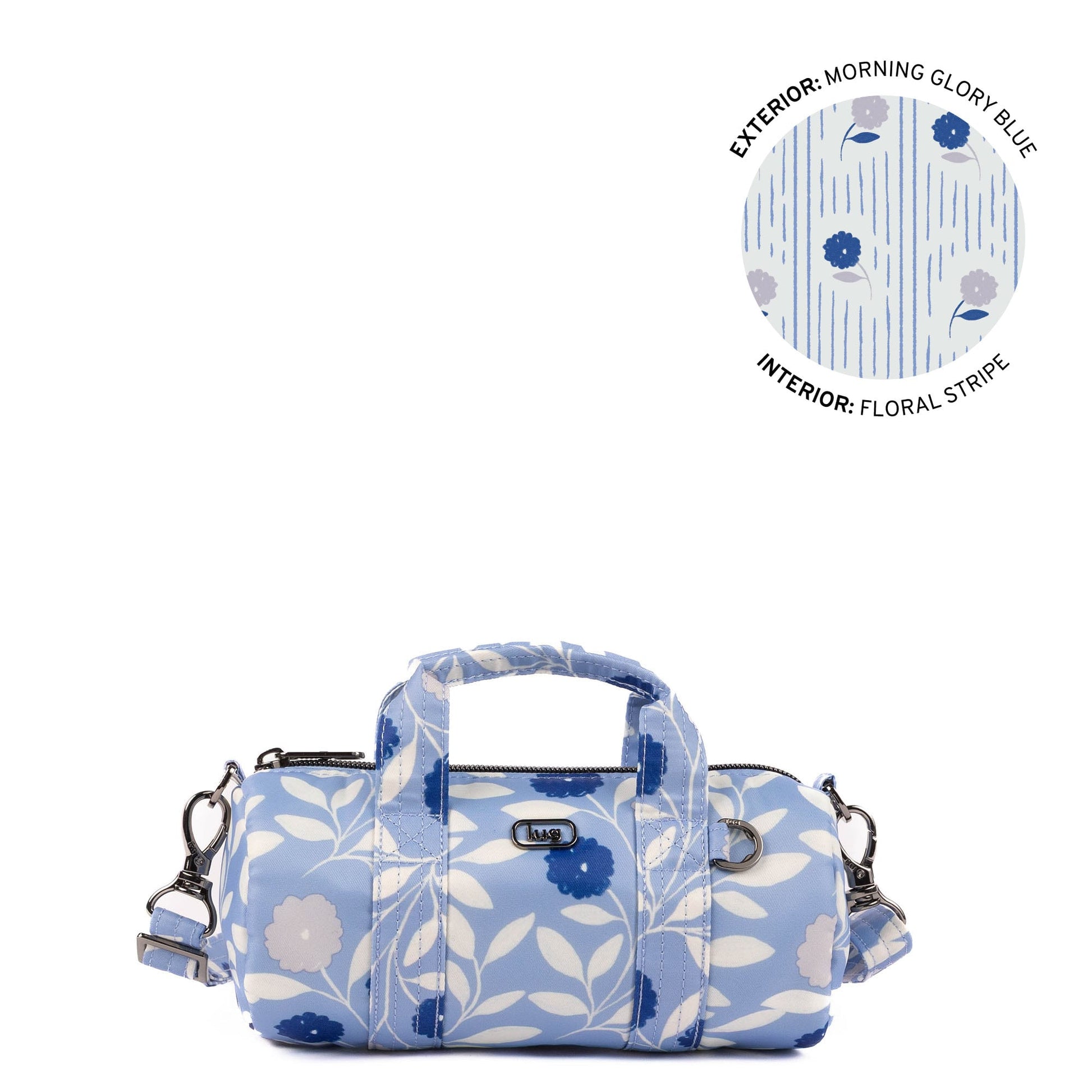 Rallycar Mini Crossbody Bag - MORNING GLORY BLUE - 25826_Rallycar_MorningGloryBlue_Angle_01
