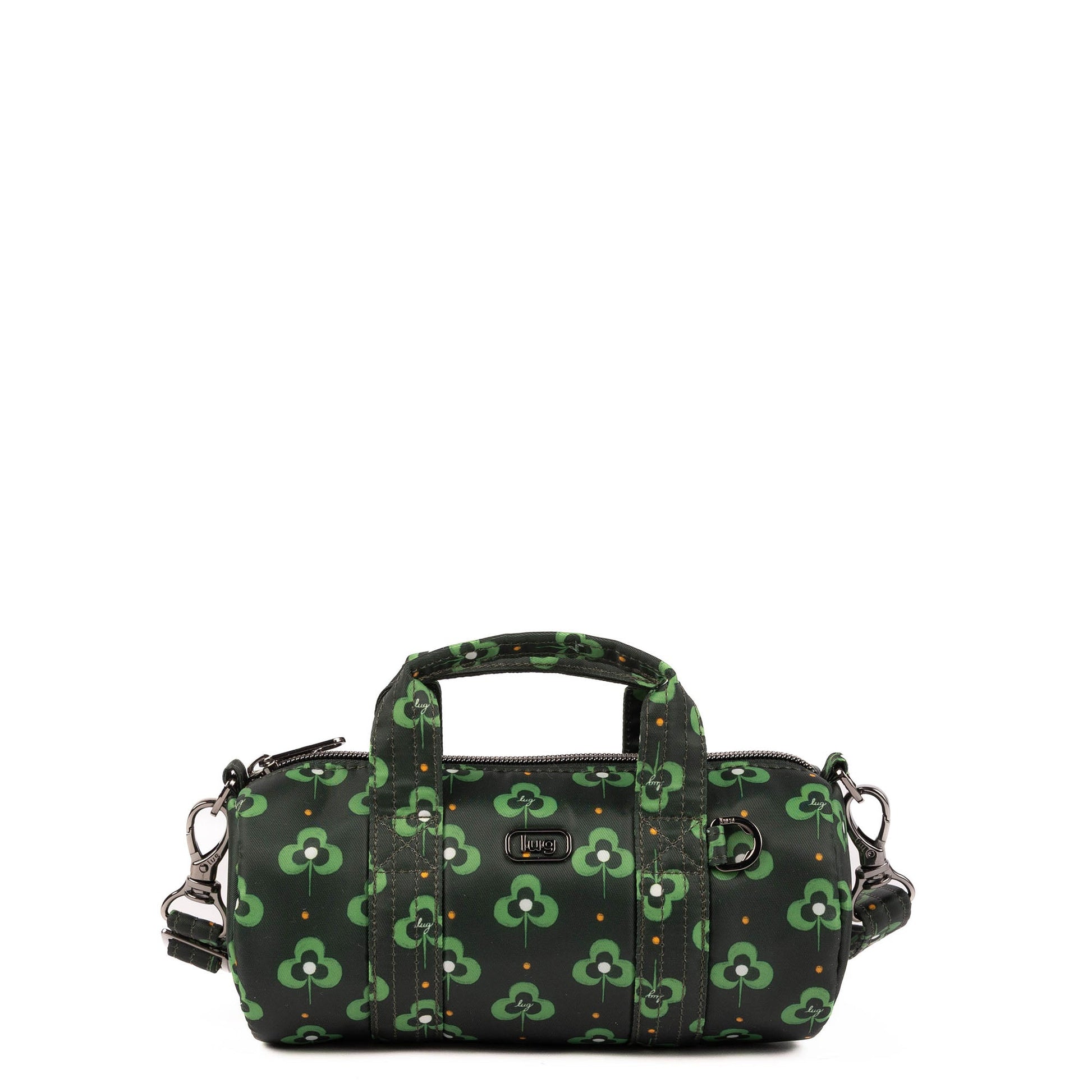 Rallycar Mini Crossbody Bag - - 25828_Rallycar_GeoShamrock_Angle_01