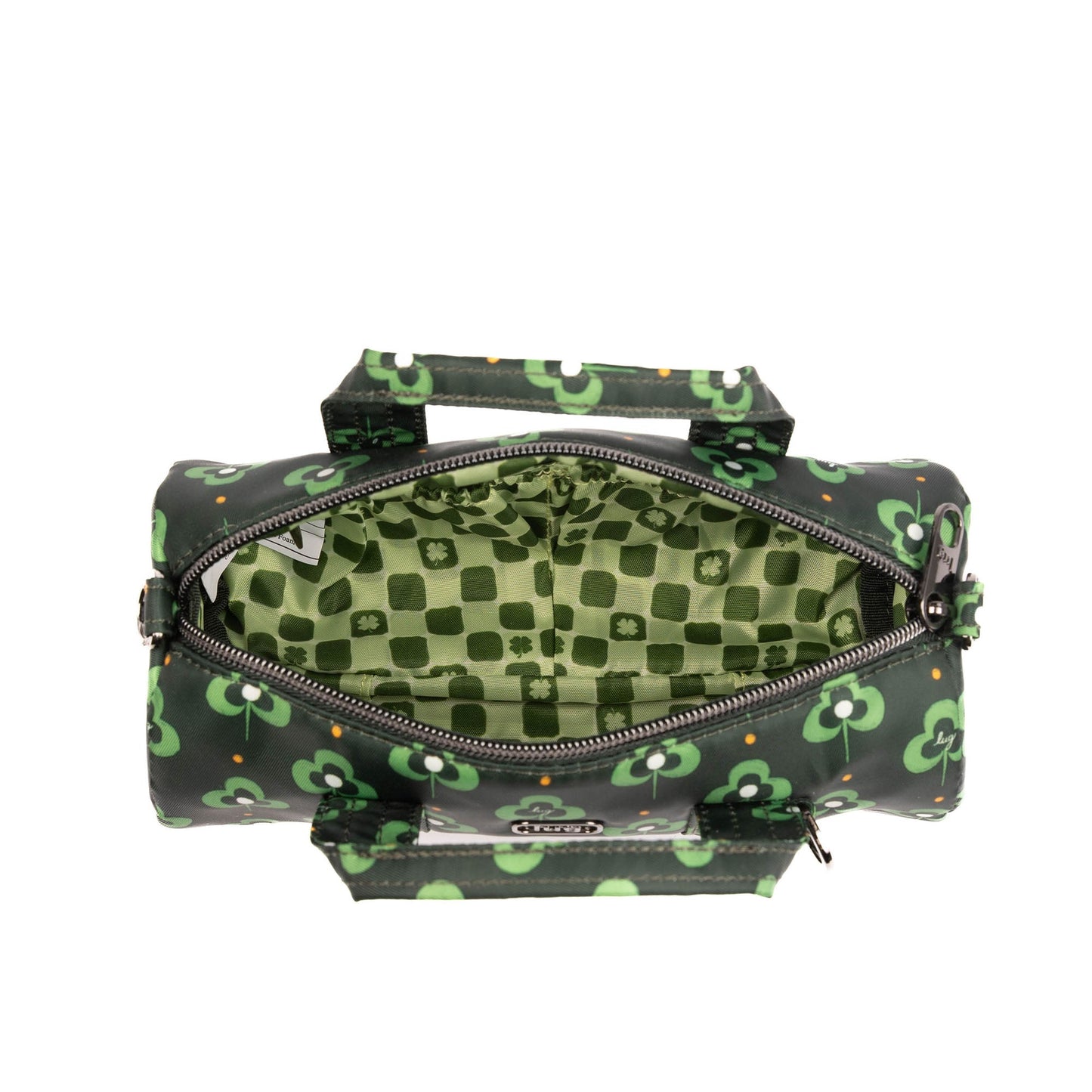 Rallycar Mini Crossbody Bag - GEO SHAMROCK - 25828_Rallycar_GeoShamrock_Angle_05