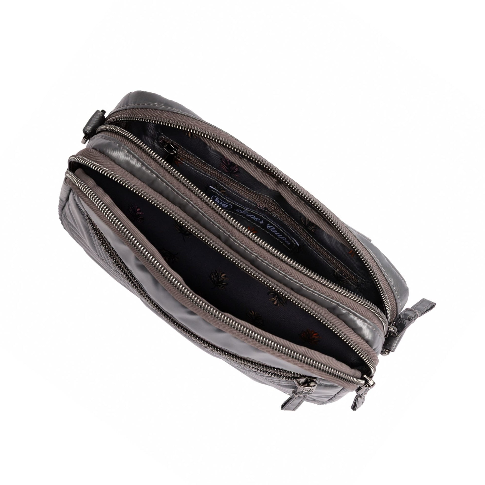 Super Coupe 2 Convertible Crossbody Bag - METALLIC STORM - 25974_Super-Coupe-2_Metallic-Storm_Angle_05