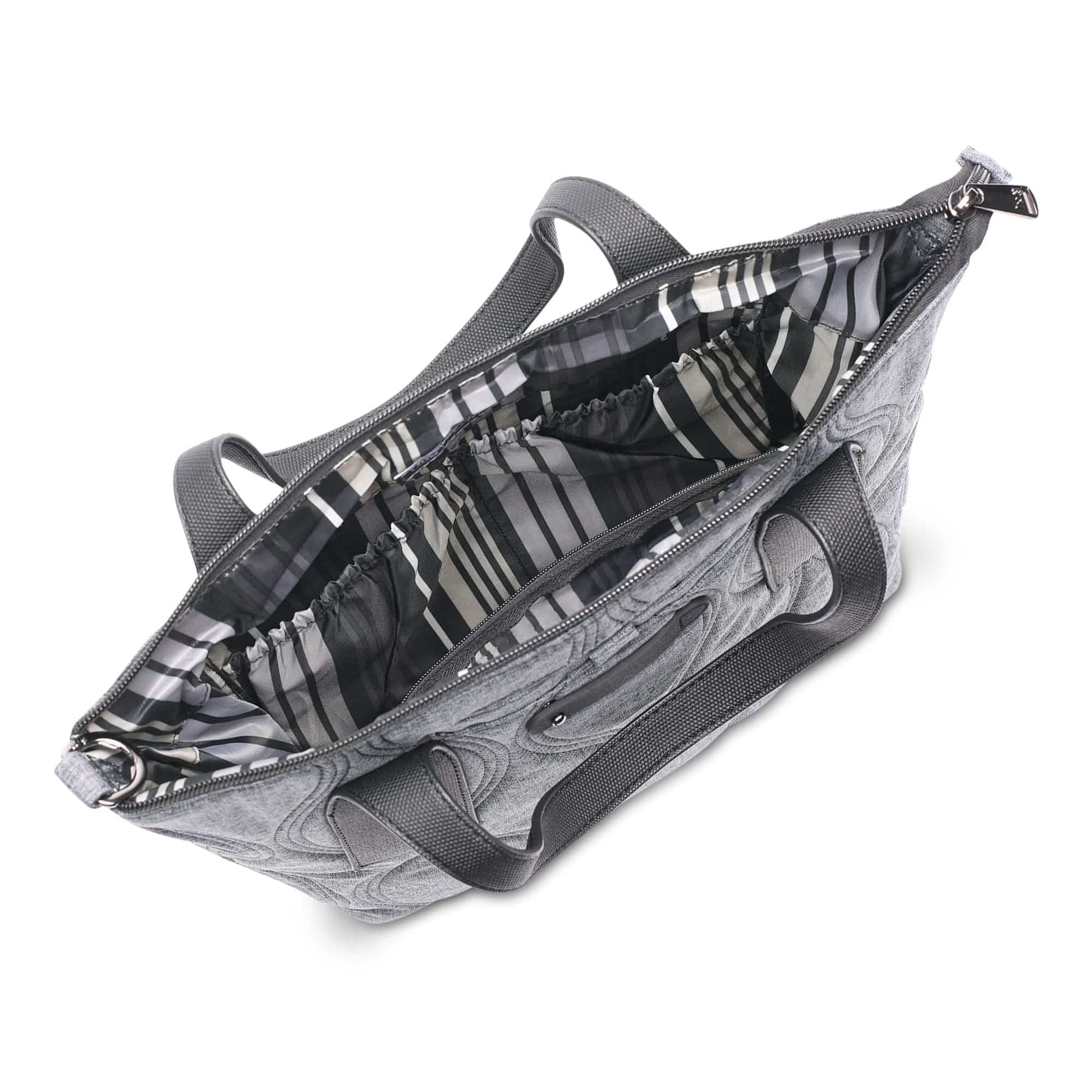 Alto Convertible Tote Bag - HEATHER GREY - Alto_Heather_Grey_05