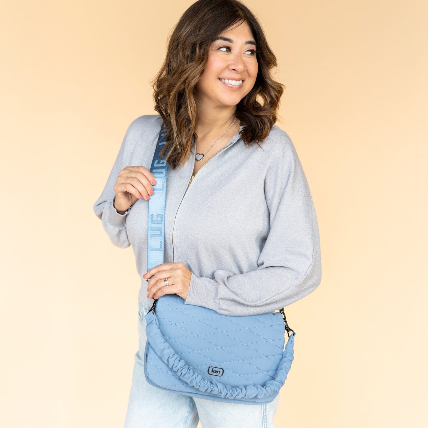 Bina CloudGo Foldover Crossbody Bag - - Bina-Hover