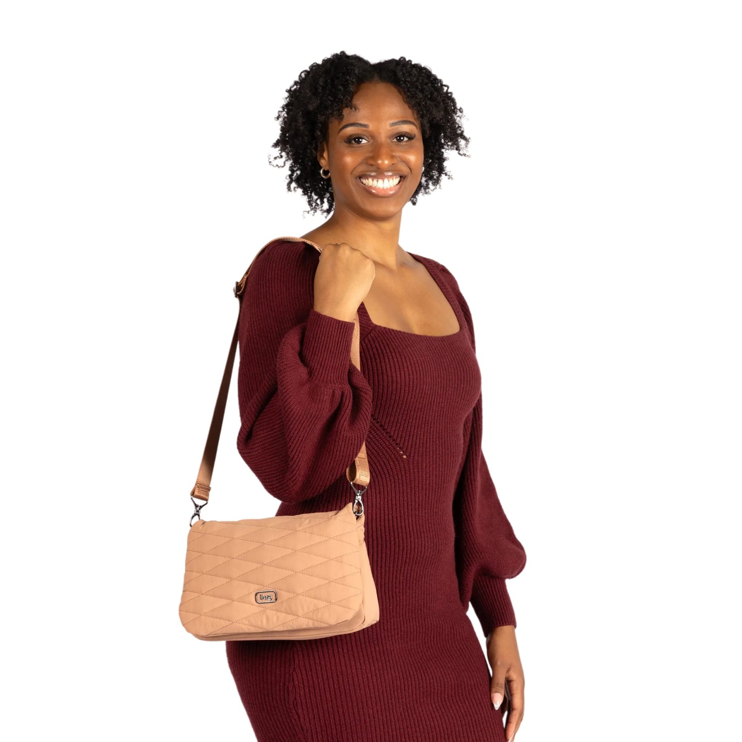 Bina CloudGo Foldover Crossbody Bag - - Bina_Lifestyle_06