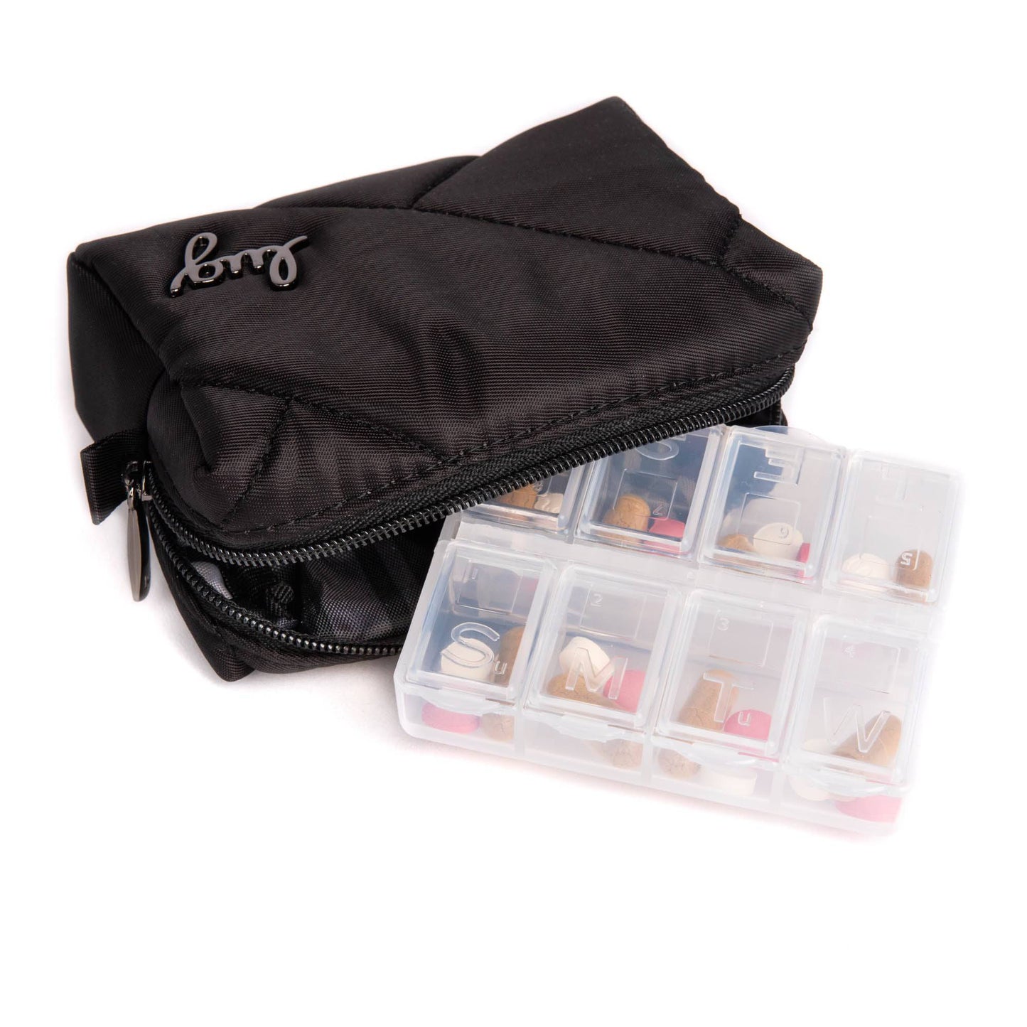 Choo Choo Mini Pill Box - BLACK - ChooChooMini_Black_06