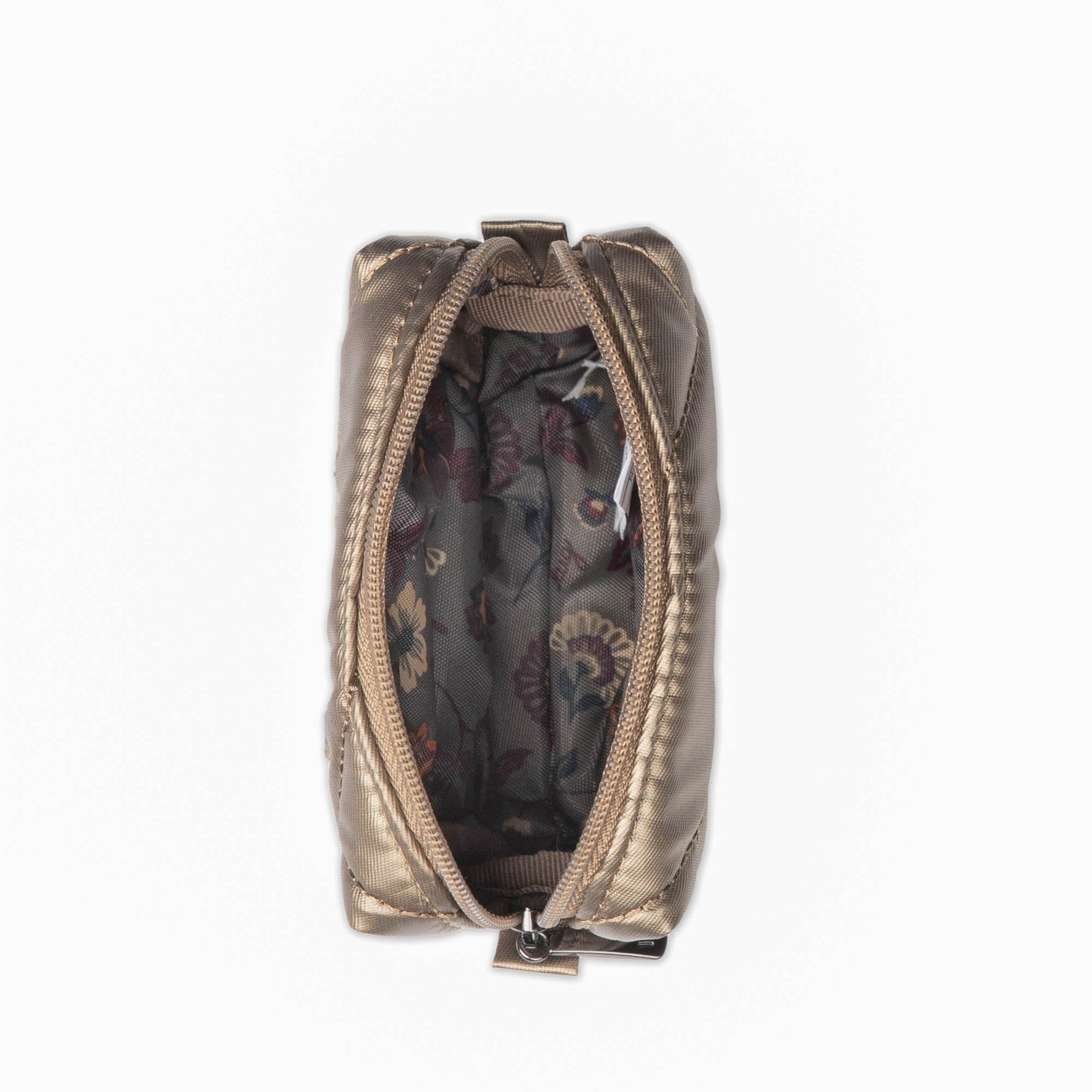 Choo Choo Mini Pill Box - METALLIC WALNUT - ChooChooMini_MetallicWalnut_05