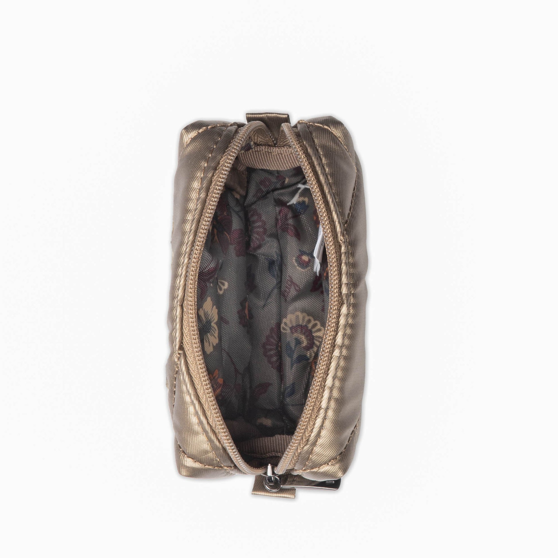 Choo Choo Mini Pill Box - METALLIC WALNUT - ChooChooMini_MetallicWalnut_05