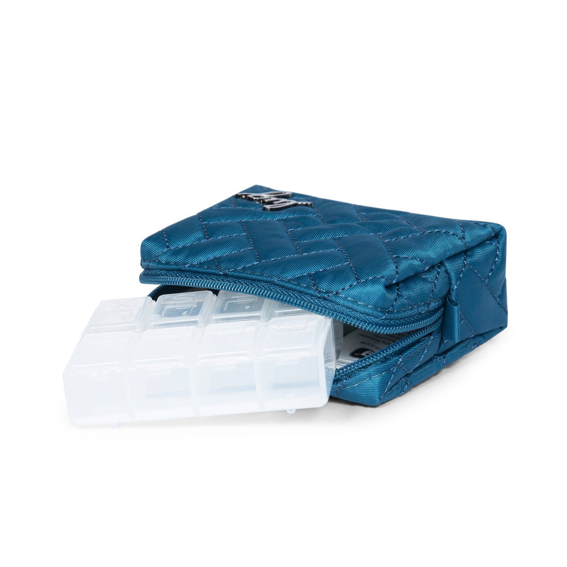 Choo Choo Mini Pill Box - OCEAN BLUE - ChooChooMini_OceanBlue_05