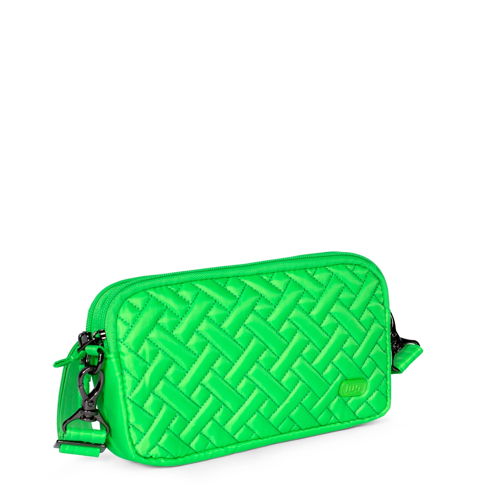 Coupe XL Convertible Crossbody Bag - LIME GREEN - CoupeXL_Green_02