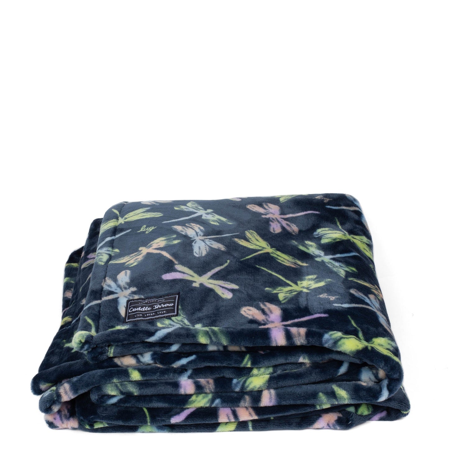 Cuddle Throw Blanket - DRAGONFLY ICEPOP - CuddleThrow_DragonflyIcepop_01_69mbbm