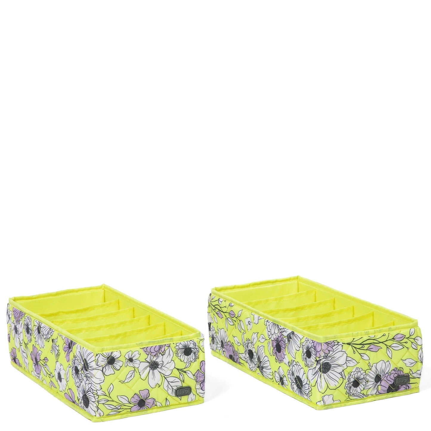 Dolly 2pc 6 Pocket Drawer Organizer