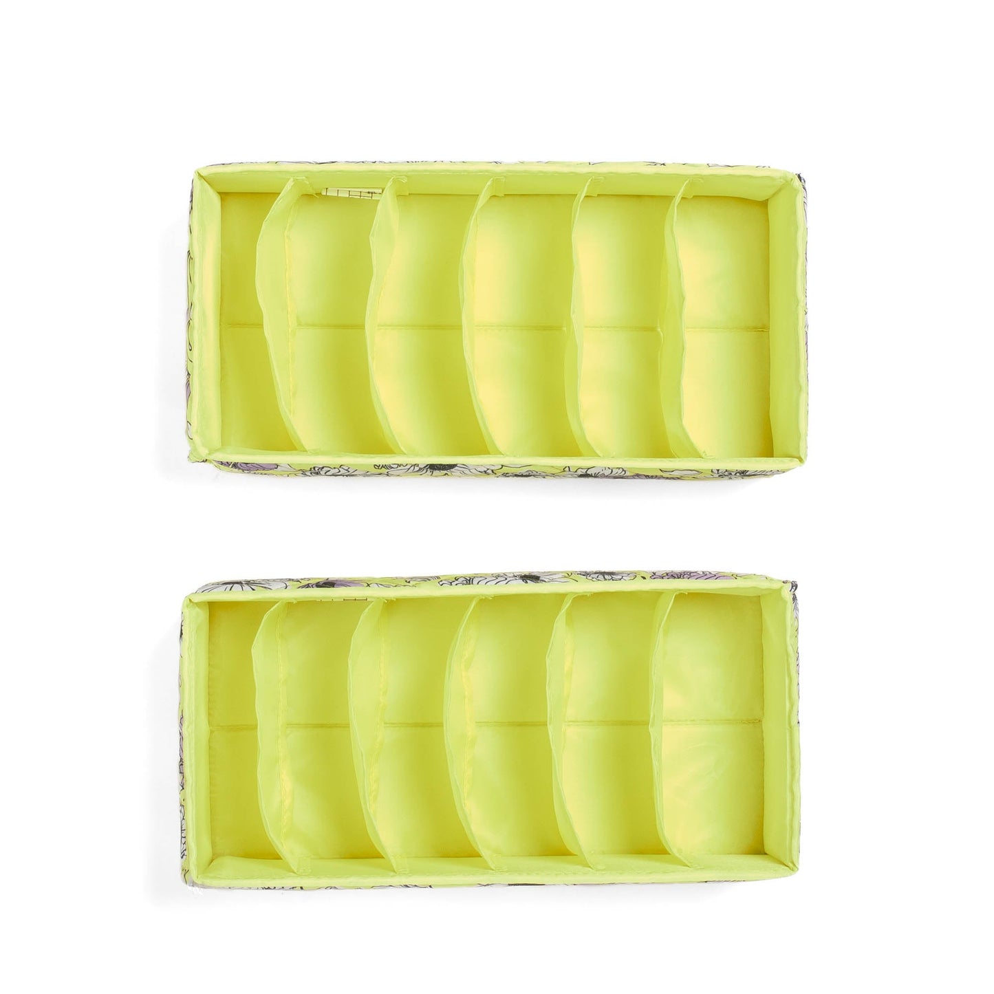 Dolly 2pc 6 Pocket Drawer Organizer