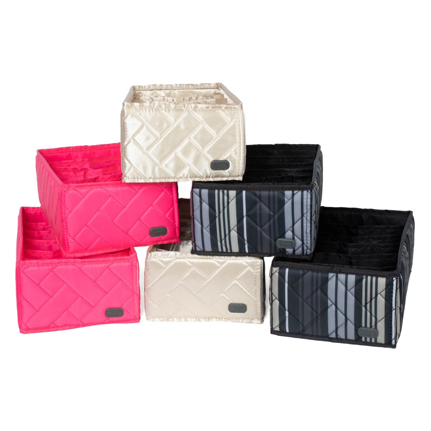 Dolly 2pc 6 Pocket Drawer Organizer