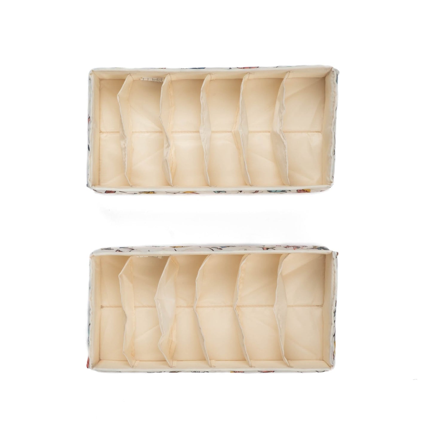 Dolly 2pc 6 Pocket Drawer Organizer