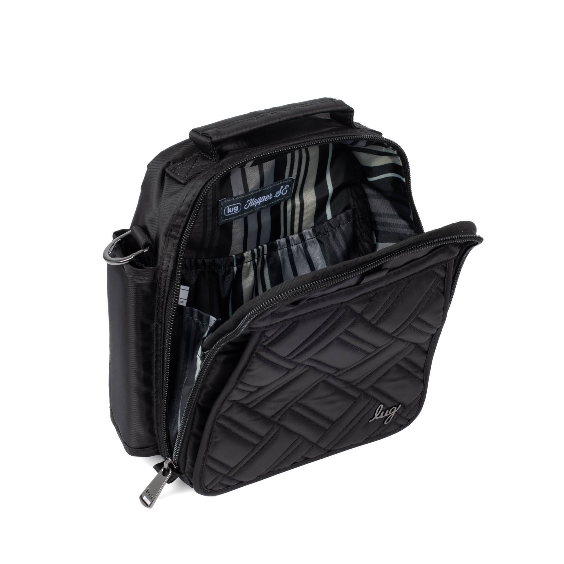 Flapper SE Convertible Crossbody Bag - BLACK - FlapperSE_Black_05
