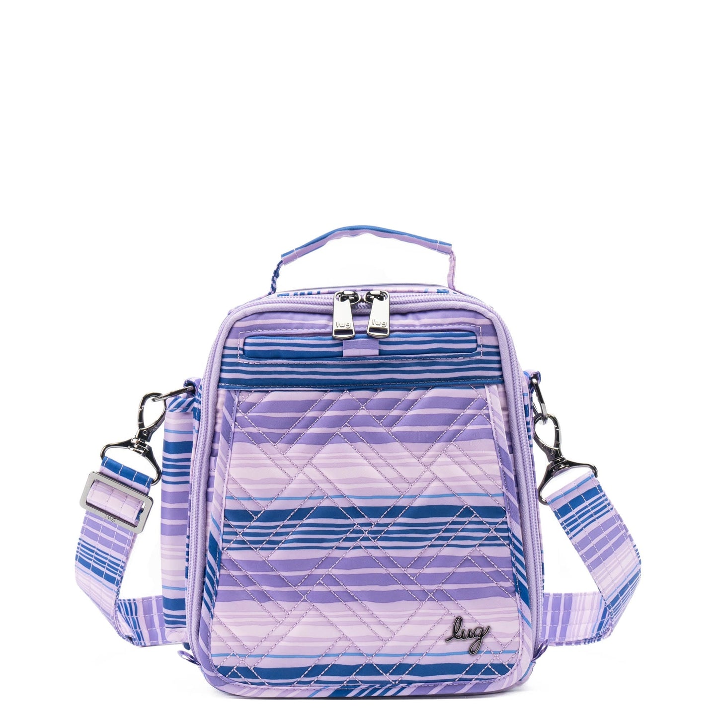Flapper SE Convertible Crossbody Bag - LOVE WAVES PURPLE - FlapperSE_LovewavesPurple_01
