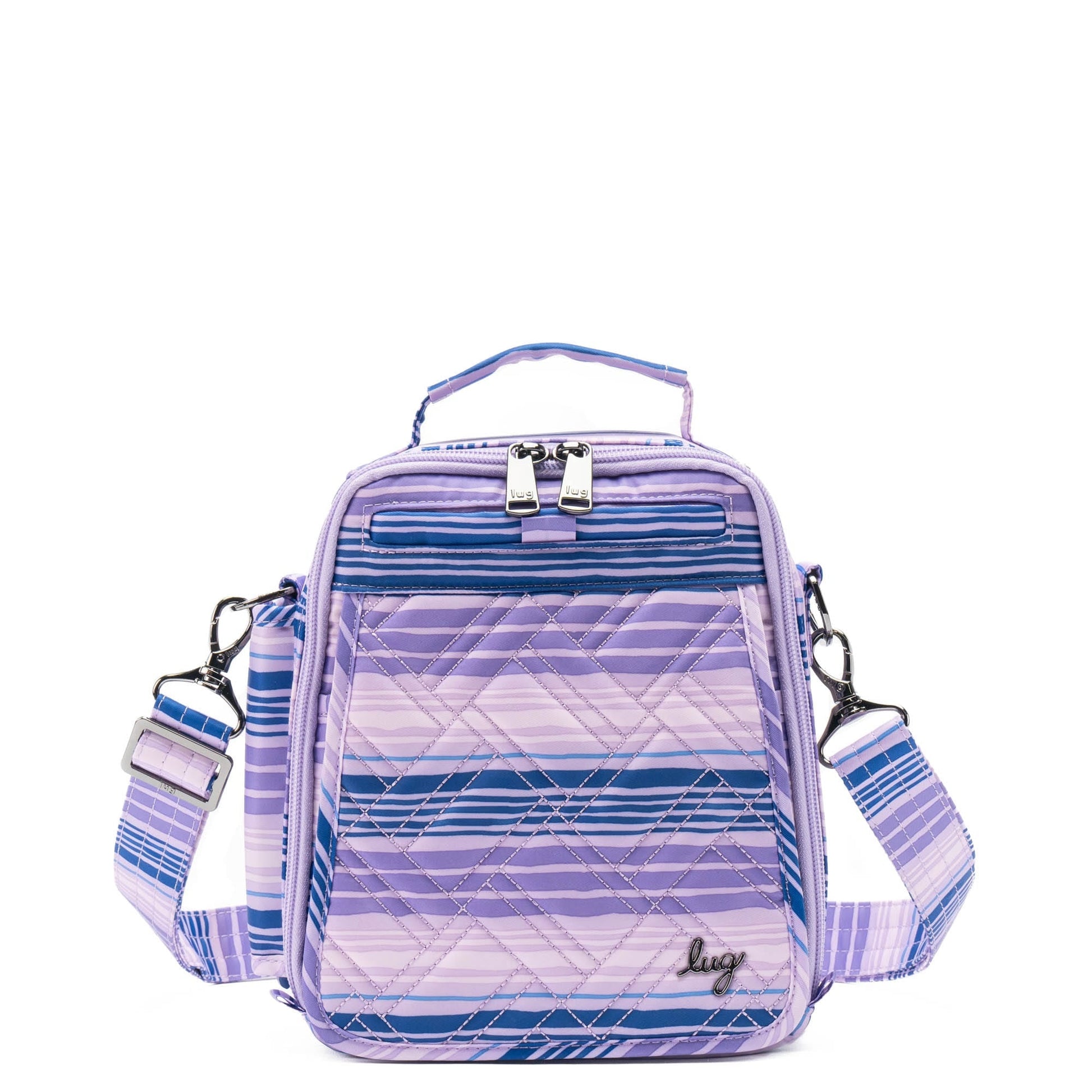 Flapper SE Convertible Crossbody Bag - LOVE WAVES PURPLE - FlapperSE_LovewavesPurple_01