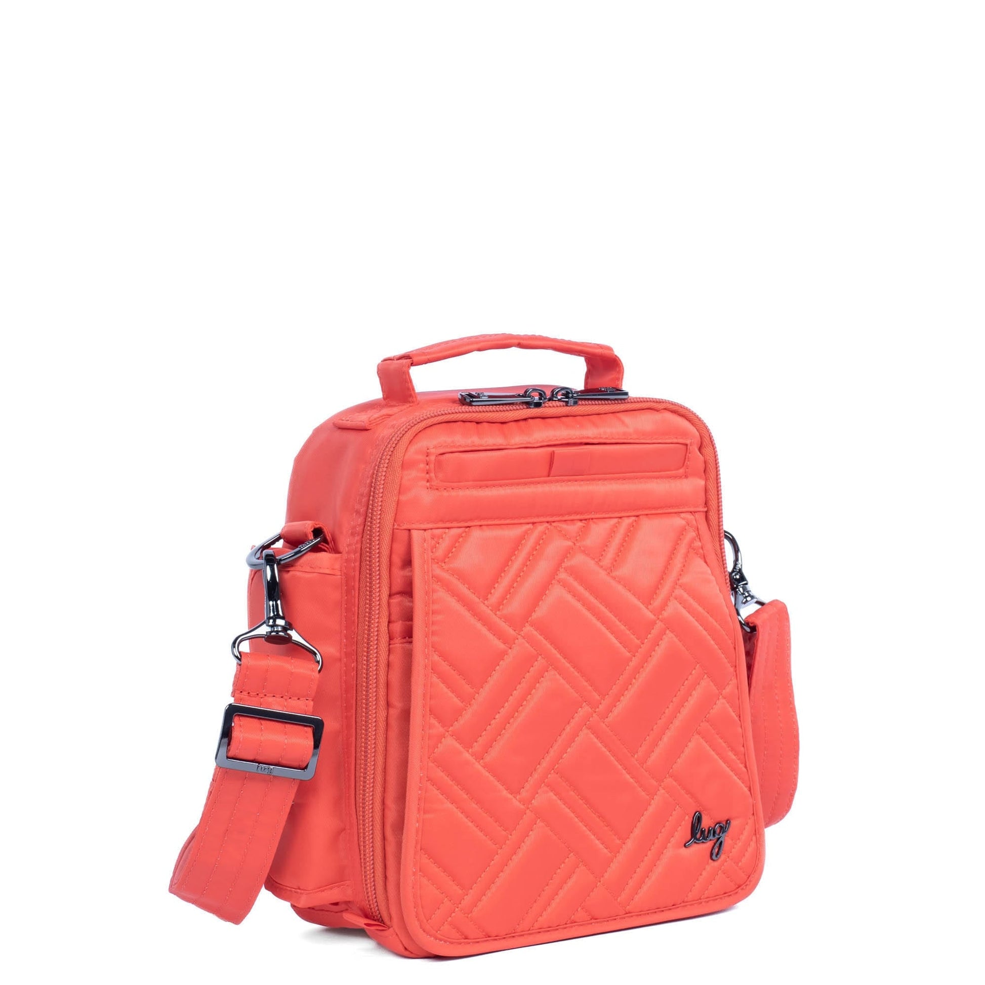 Flapper SE Convertible Crossbody Bag - PAPAYA - FlapperSE_Papaya_02