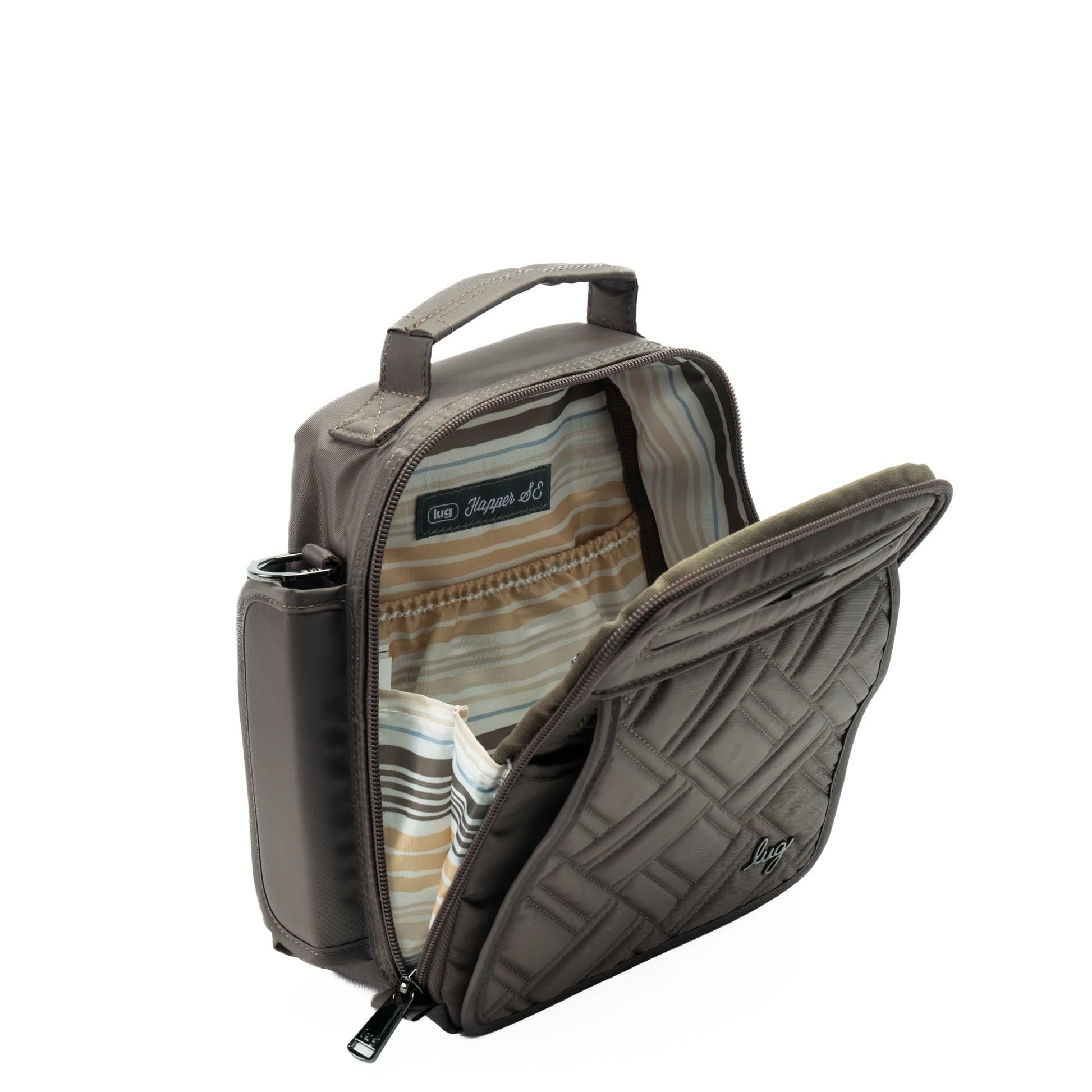 Flapper SE Convertible Crossbody Bag - WALNUT - FlapperSE_Walnut_06