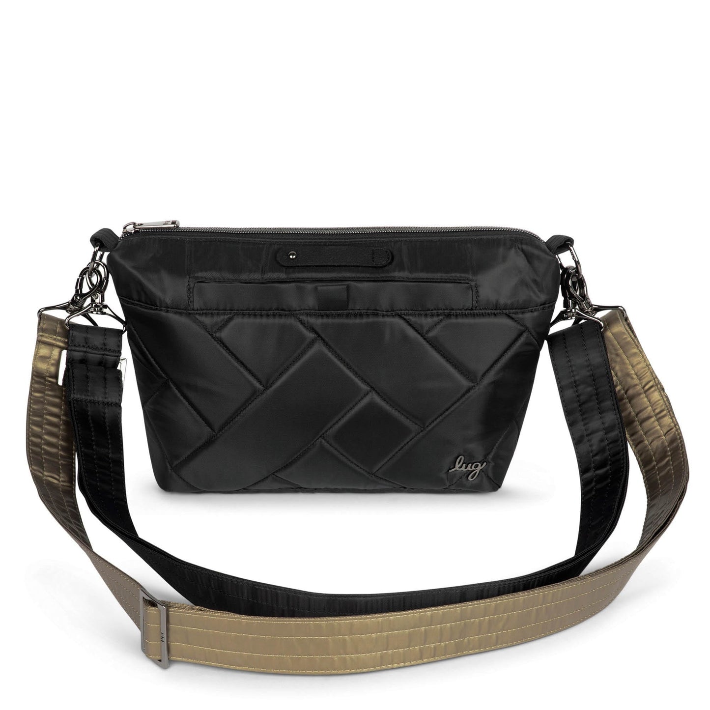 Flare 2 Crossbody Bag - BLACK METALLIC WALNUT - Flare2_Black_01a_7e239c63-b1c7-48e9-9038-1c0bc672c0a4
