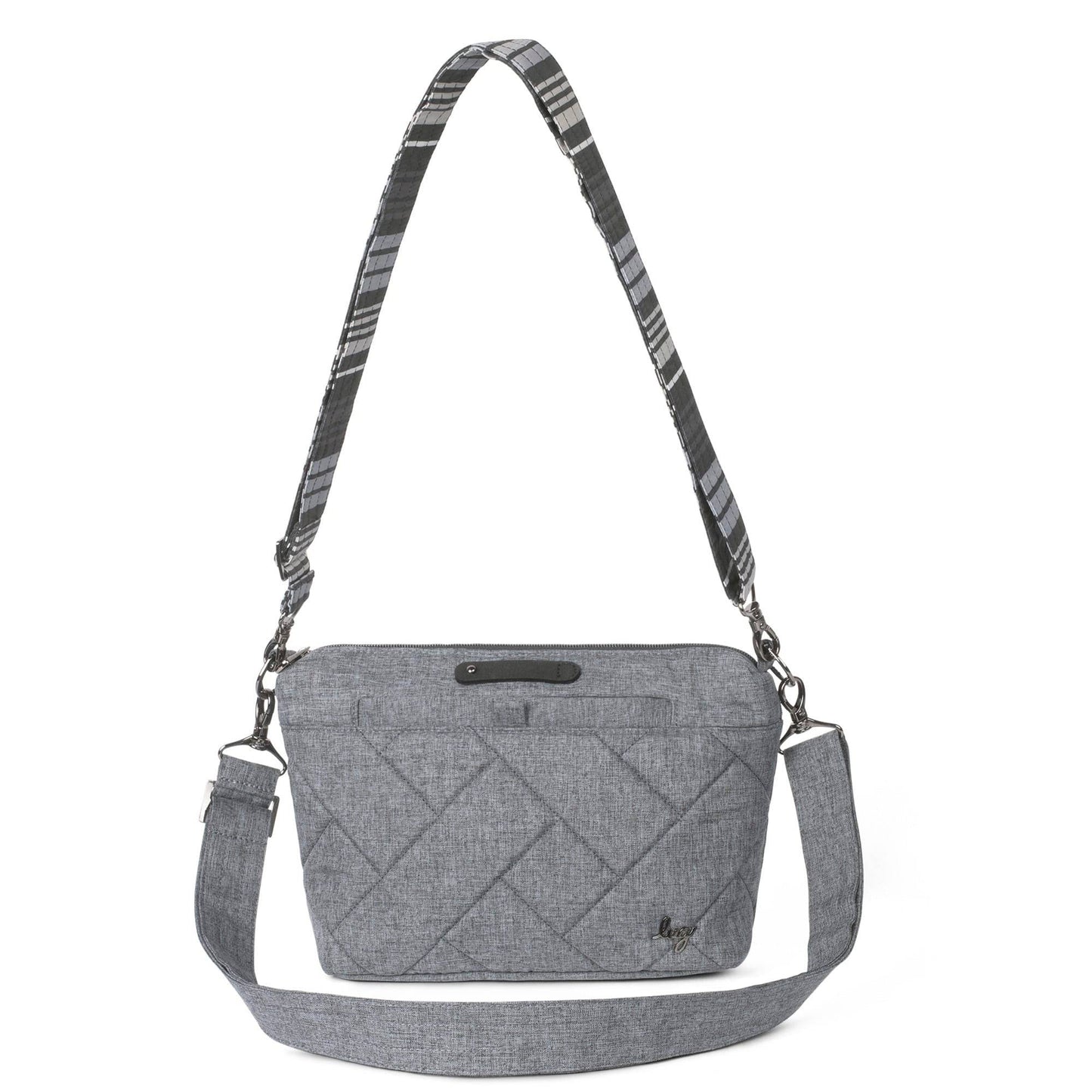 Flare 2 Crossbody Bag - HEATHER GREY - Flare2_Heather_Grey_01b