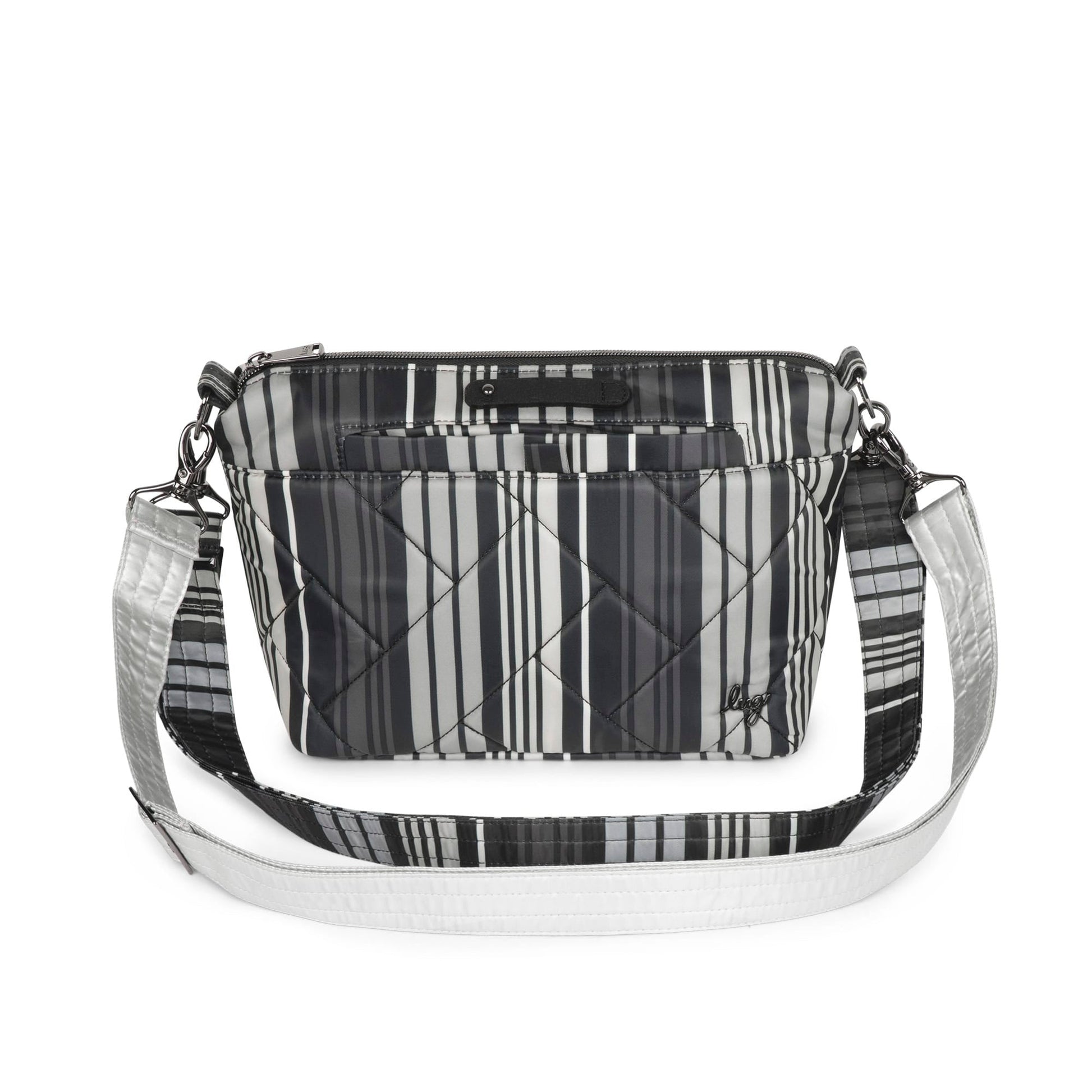 Flare 2 Crossbody Bag - LOVE STRIPE BLACK - Flare2_LoveStripeBlack_01a
