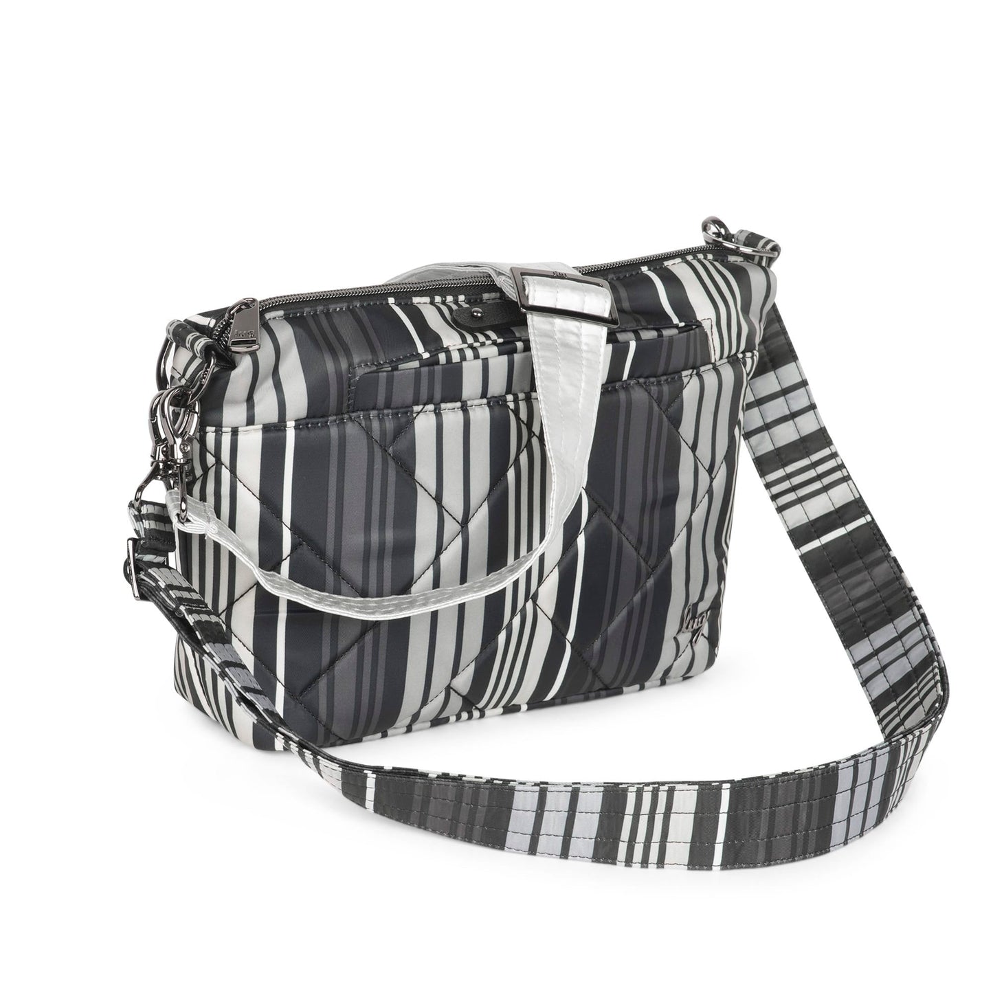 Flare 2 Crossbody Bag - LOVE STRIPE BLACK - Flare2_LoveStripeBlack_02