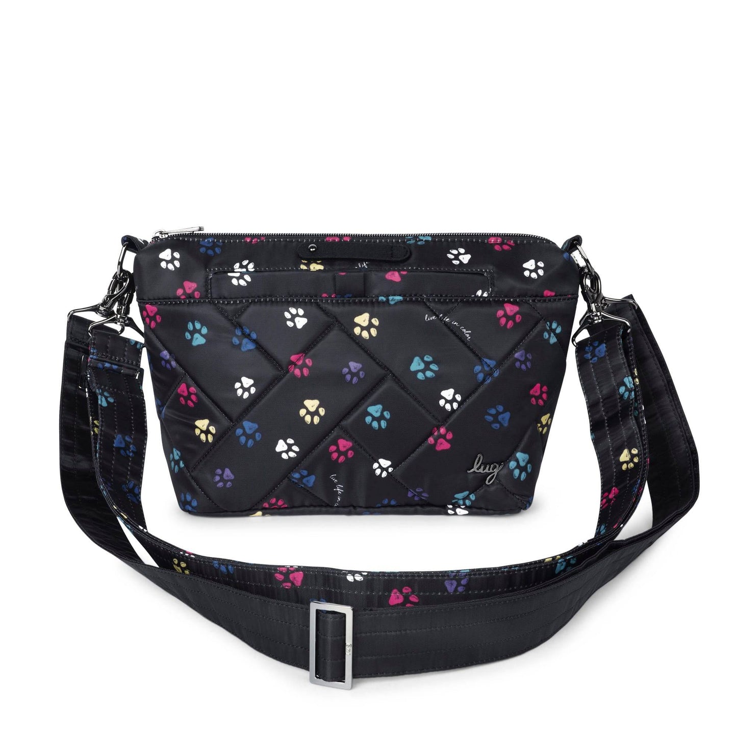 Flare 2 Crossbody Bag - PAWS BLACK - Flare2_PawsBlack_01a