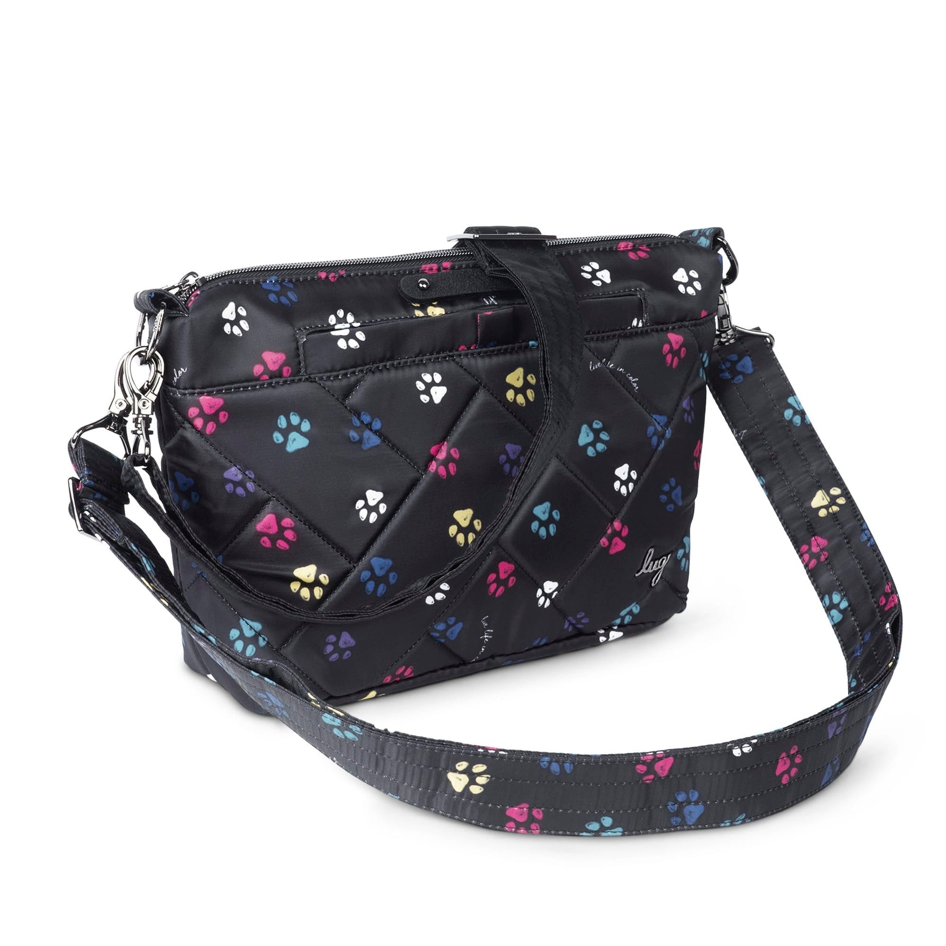 Flare 2 Crossbody Bag - PAWS BLACK - Flare2_PawsBlack_02